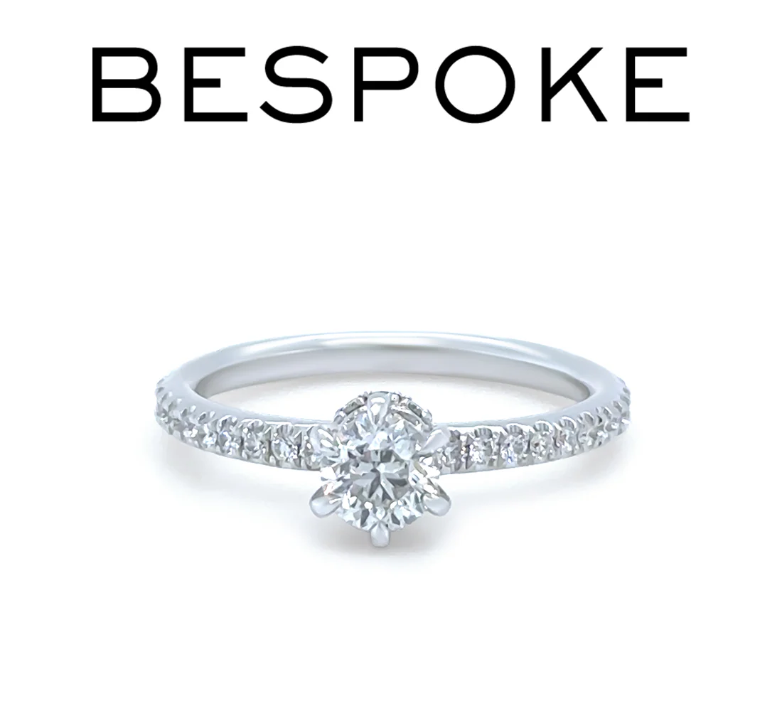 14ct White & Rose Gold Diamond Halo Ring 1.15ct
