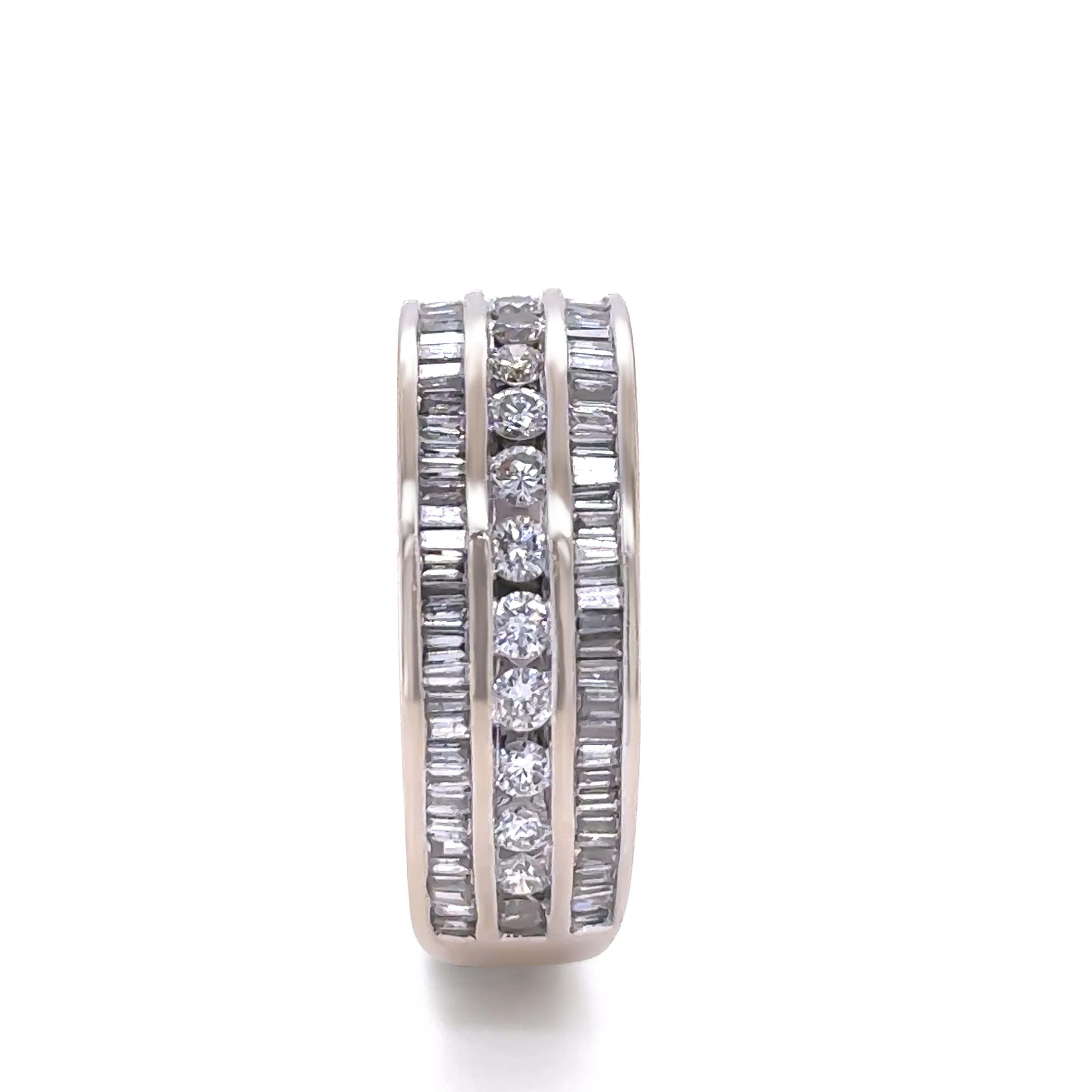 18ct White Gold Diamond Dress Ring 1.02ct 6.39g - Image 4