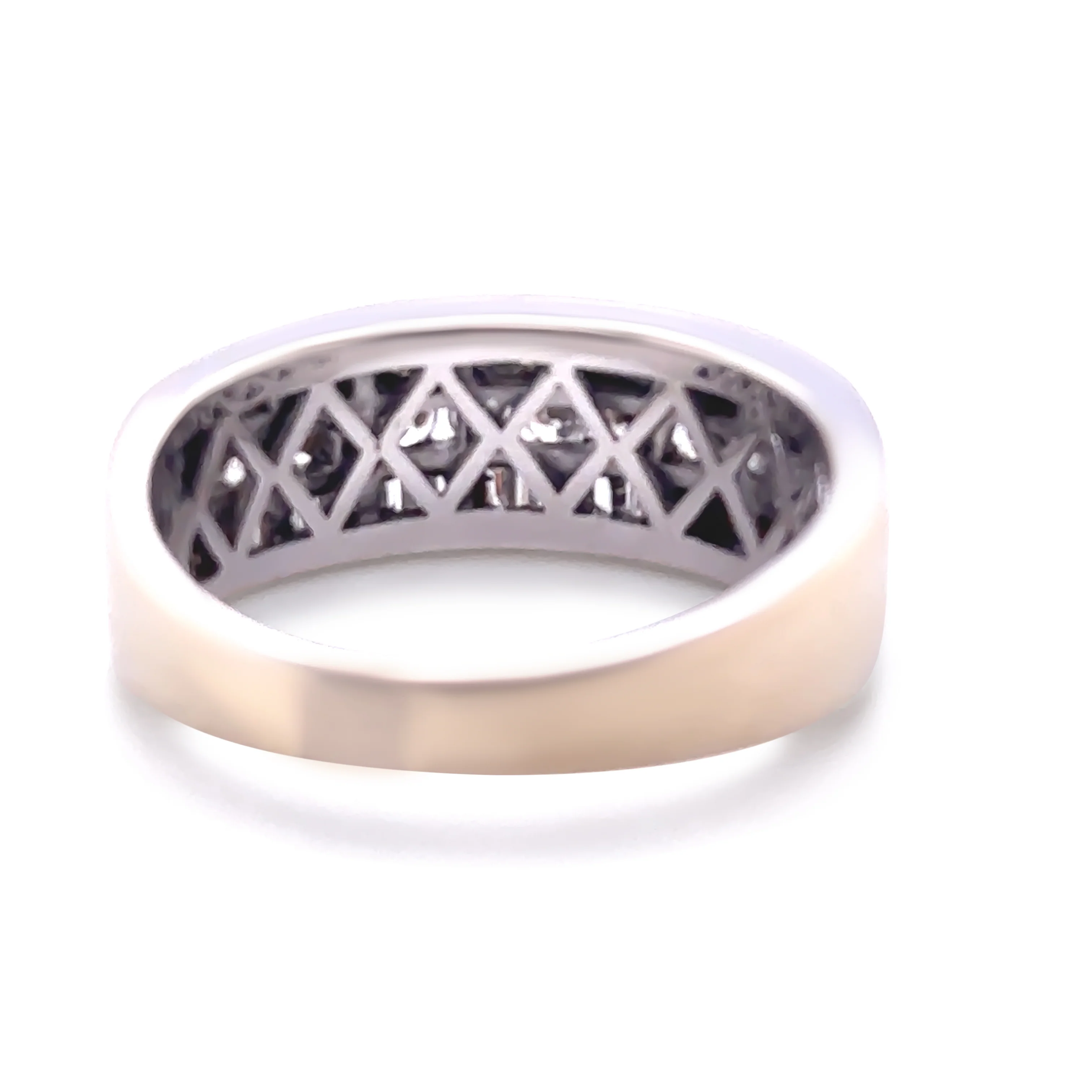 18ct White Gold Diamond Dress Ring 1.02ct 6.39g - Image 6