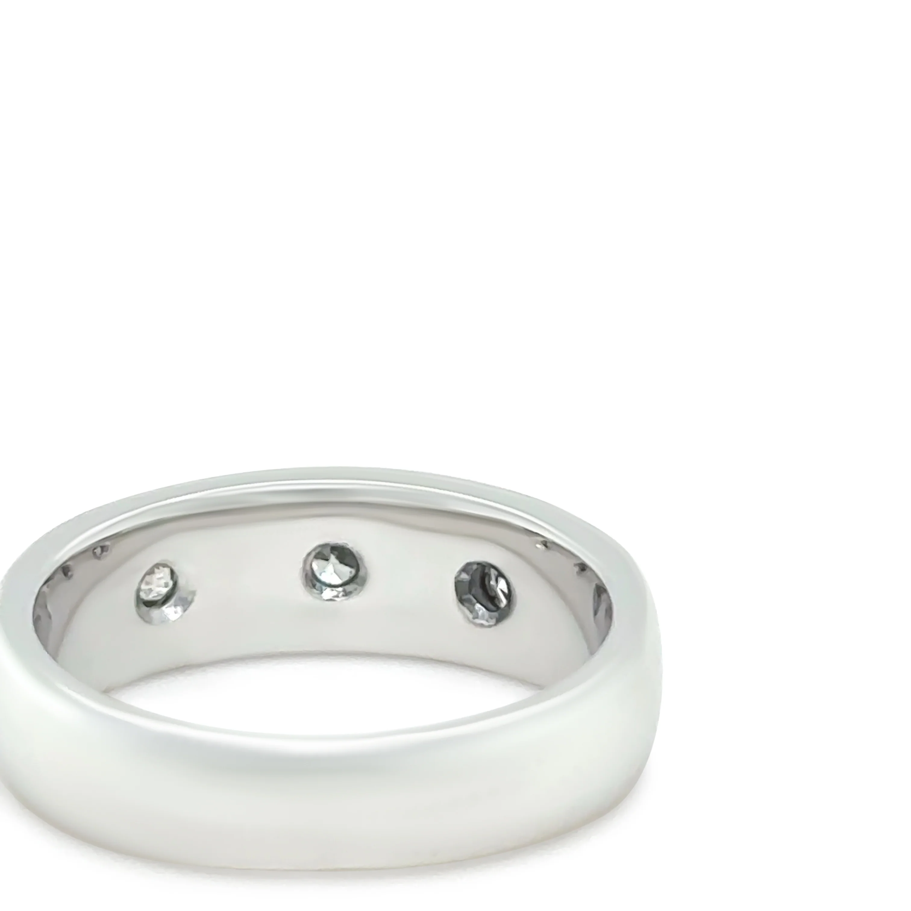 18ct White Gold Diamond Eternity Ring 0.95ct - Image 4