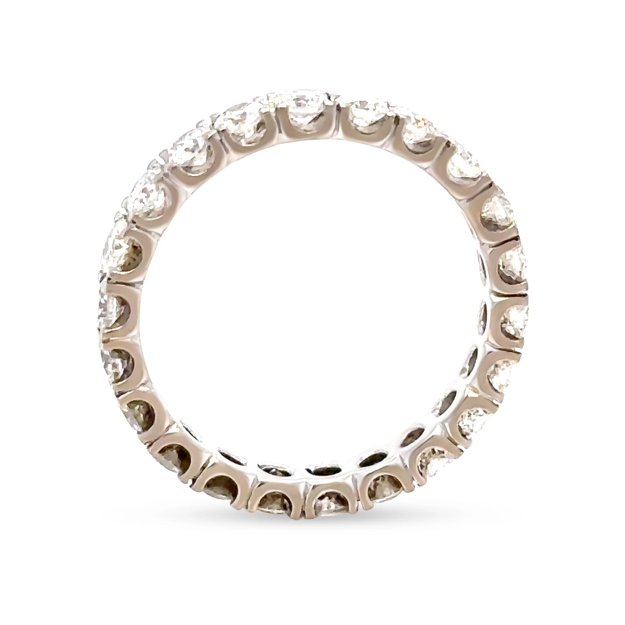18ct White Gold Diamond Eternity Ring 1.76ct 3g - Image 5