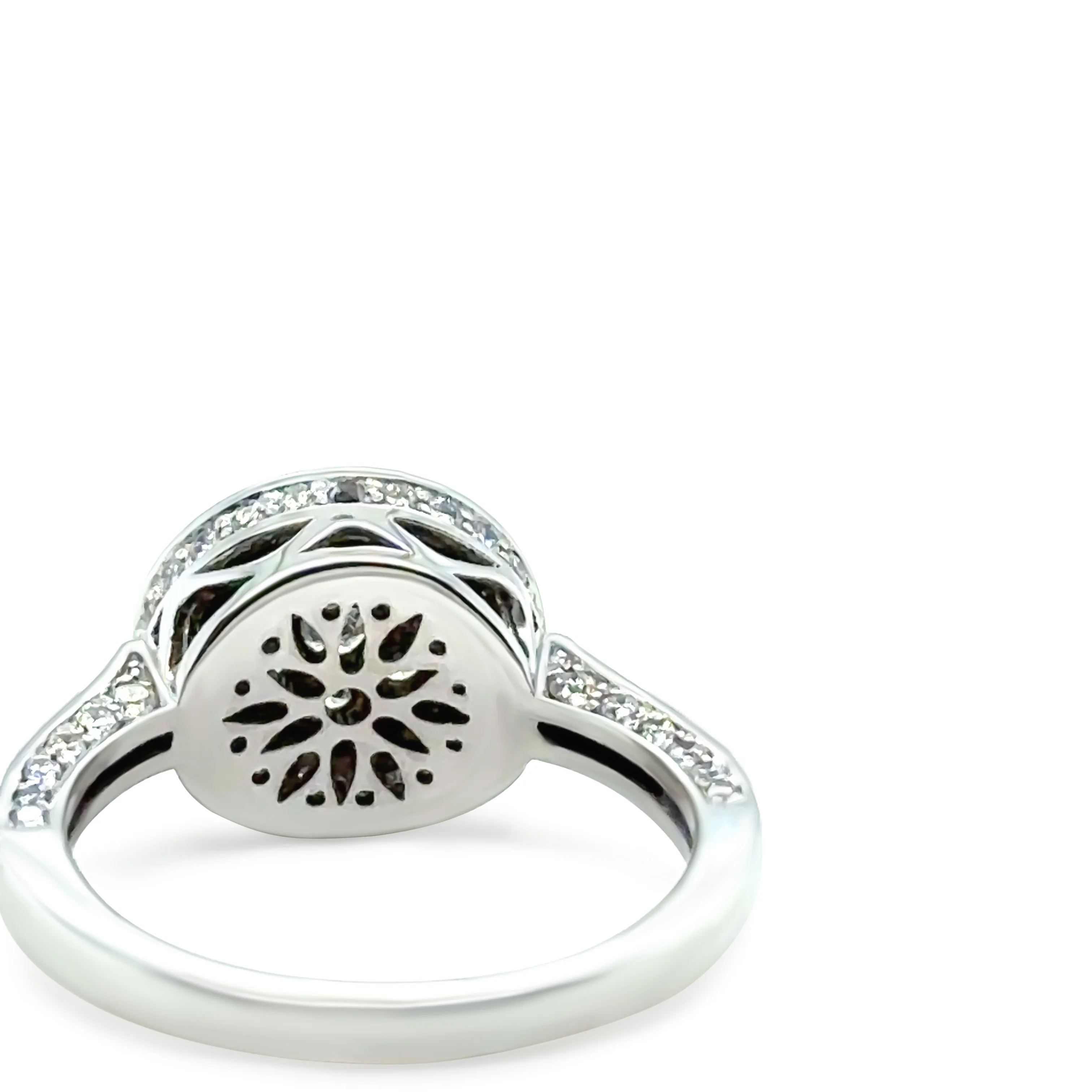 18ct White Gold Diamond Ring 1.00ct 5.4g - Image 3