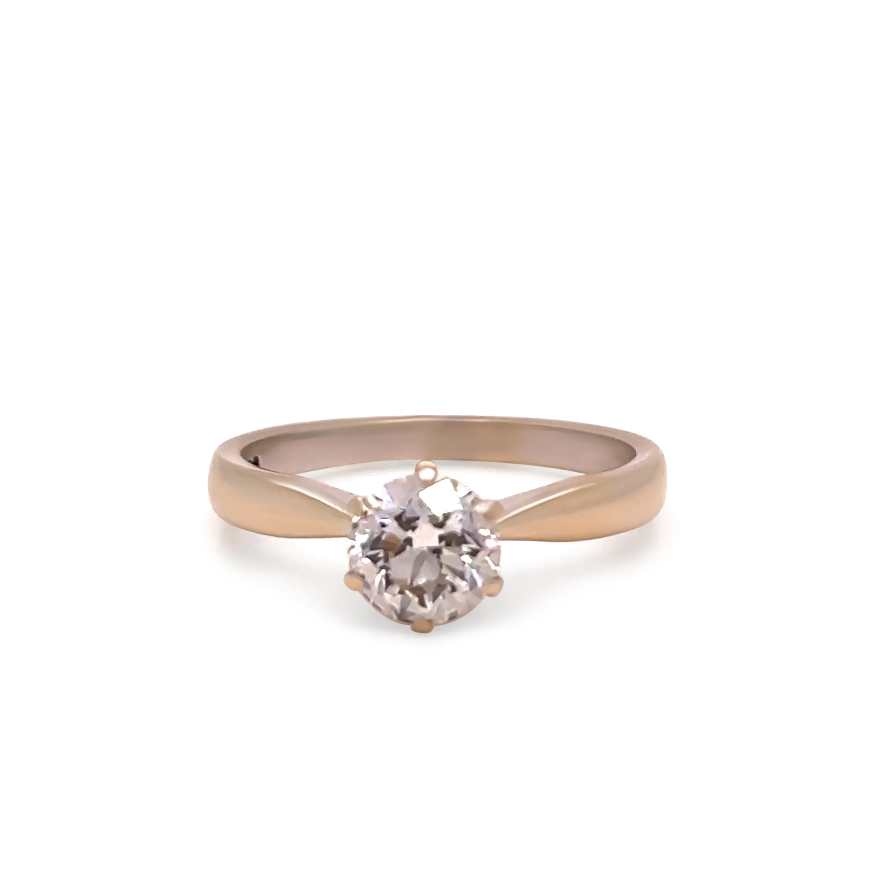 18ct White Gold Round Brilliant Cut Diamond Solitaire Engagement Ring 1.00ct 3.43g - Image 2