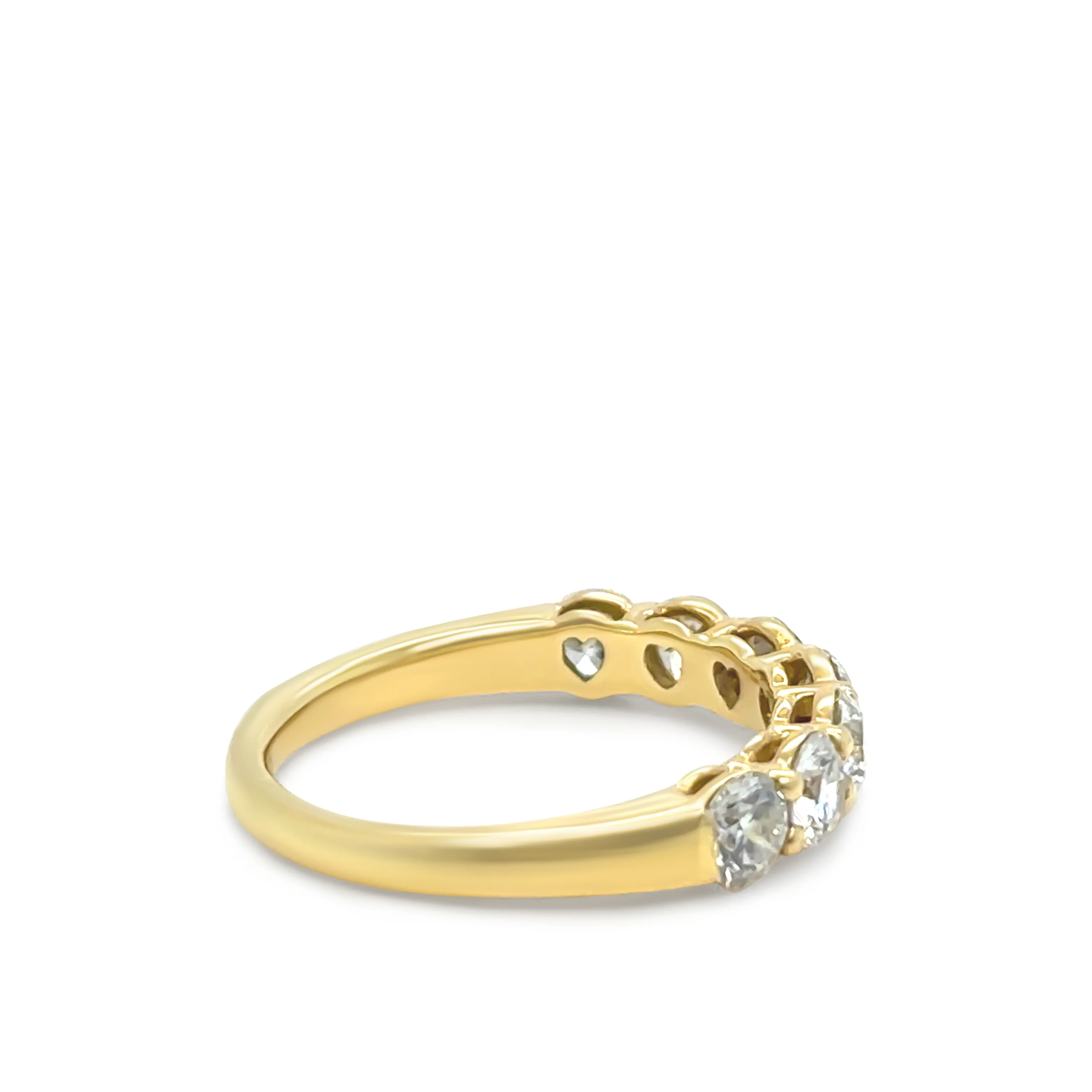 18ct Yellow Gold Diamond Wedding Ring 1.26ct - Image 4