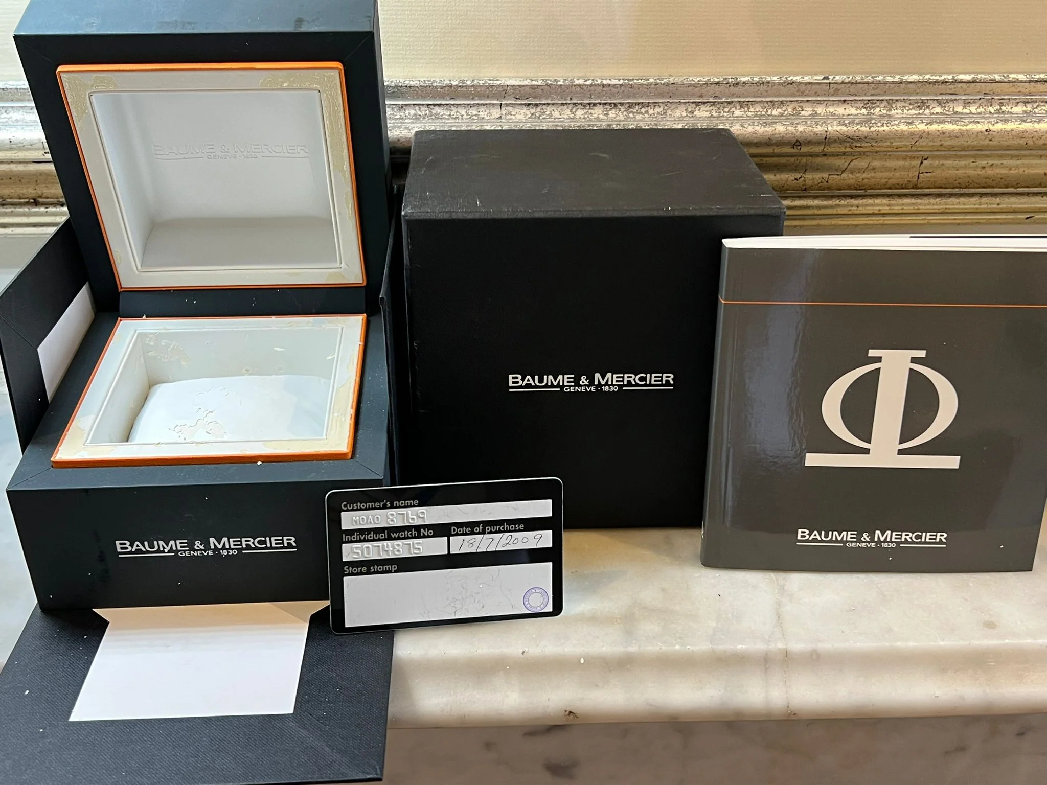 Baume & Mercier Stainless Steel Ilea Diamond Dial Watch 30mm - Image 9