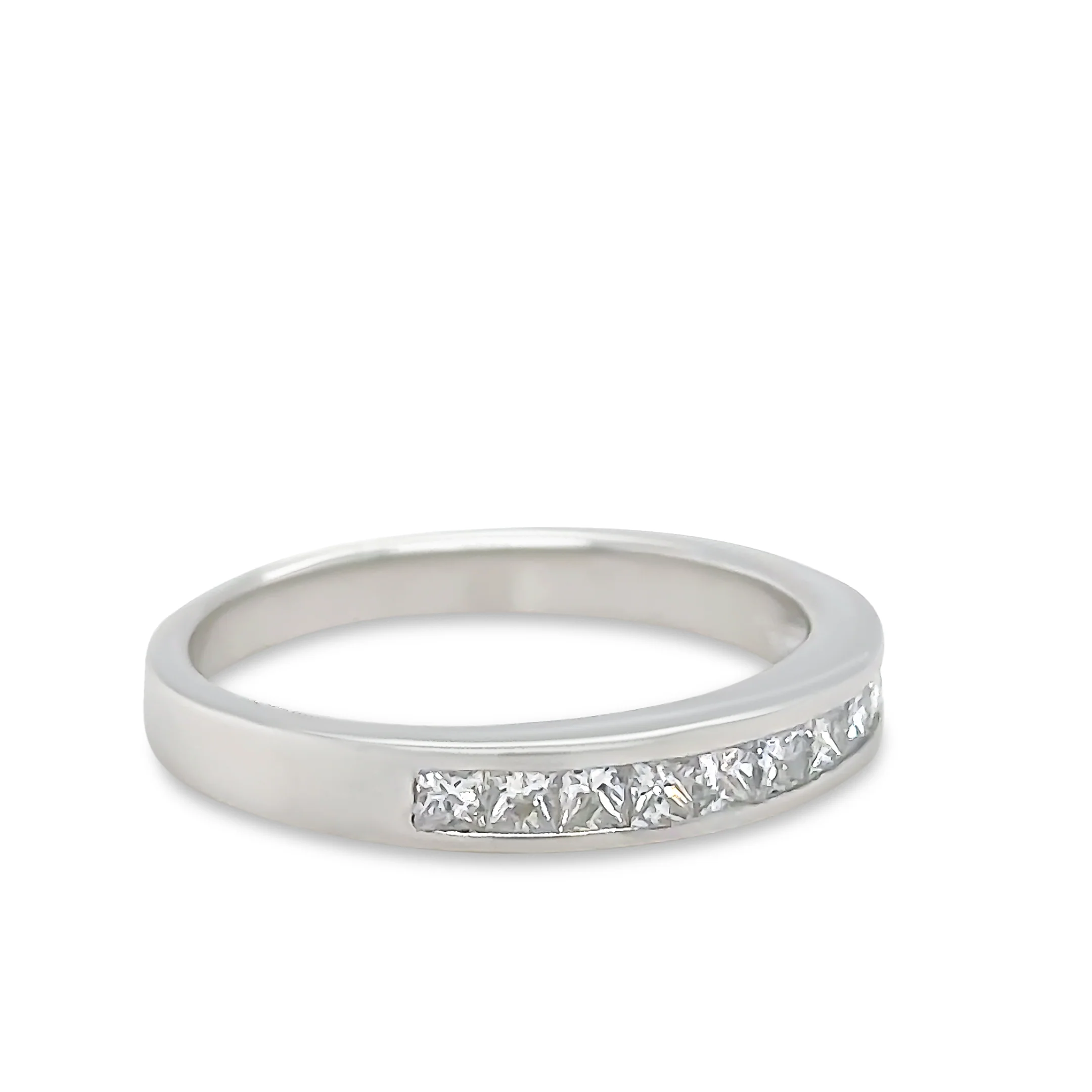 Bespoke 18ct White Gold Diamond Eternity Ring 0.50ct - Image 2