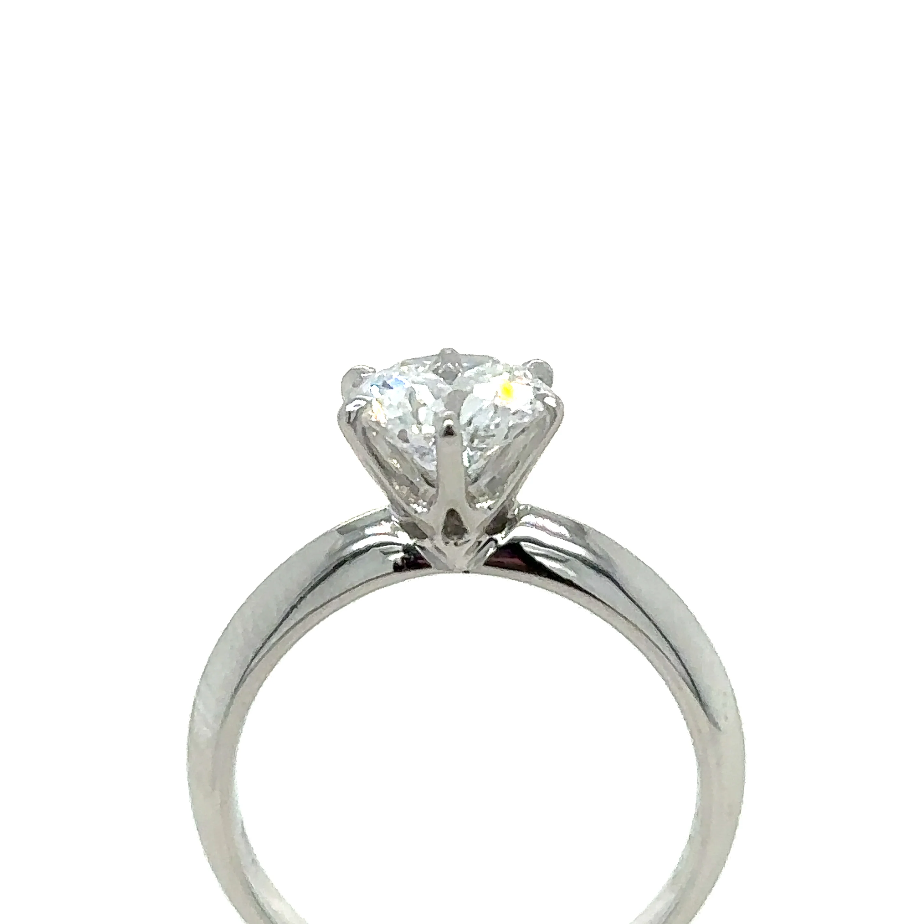 Bespoke 18ct White Gold Diamond Ring 1.22ct - Image 4