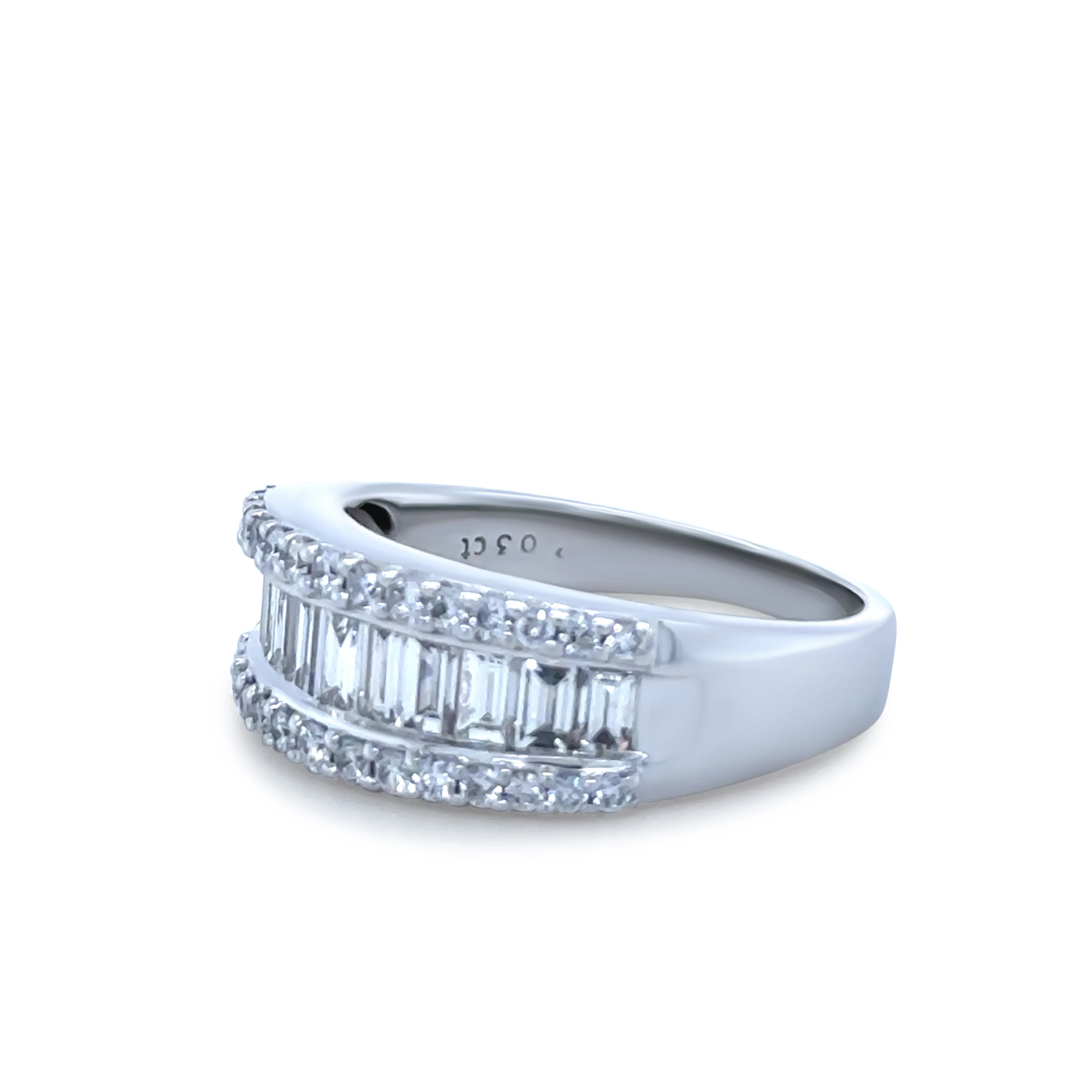 Bespoke 18ct White Gold Diamond Ring 2.03ct - Image 2