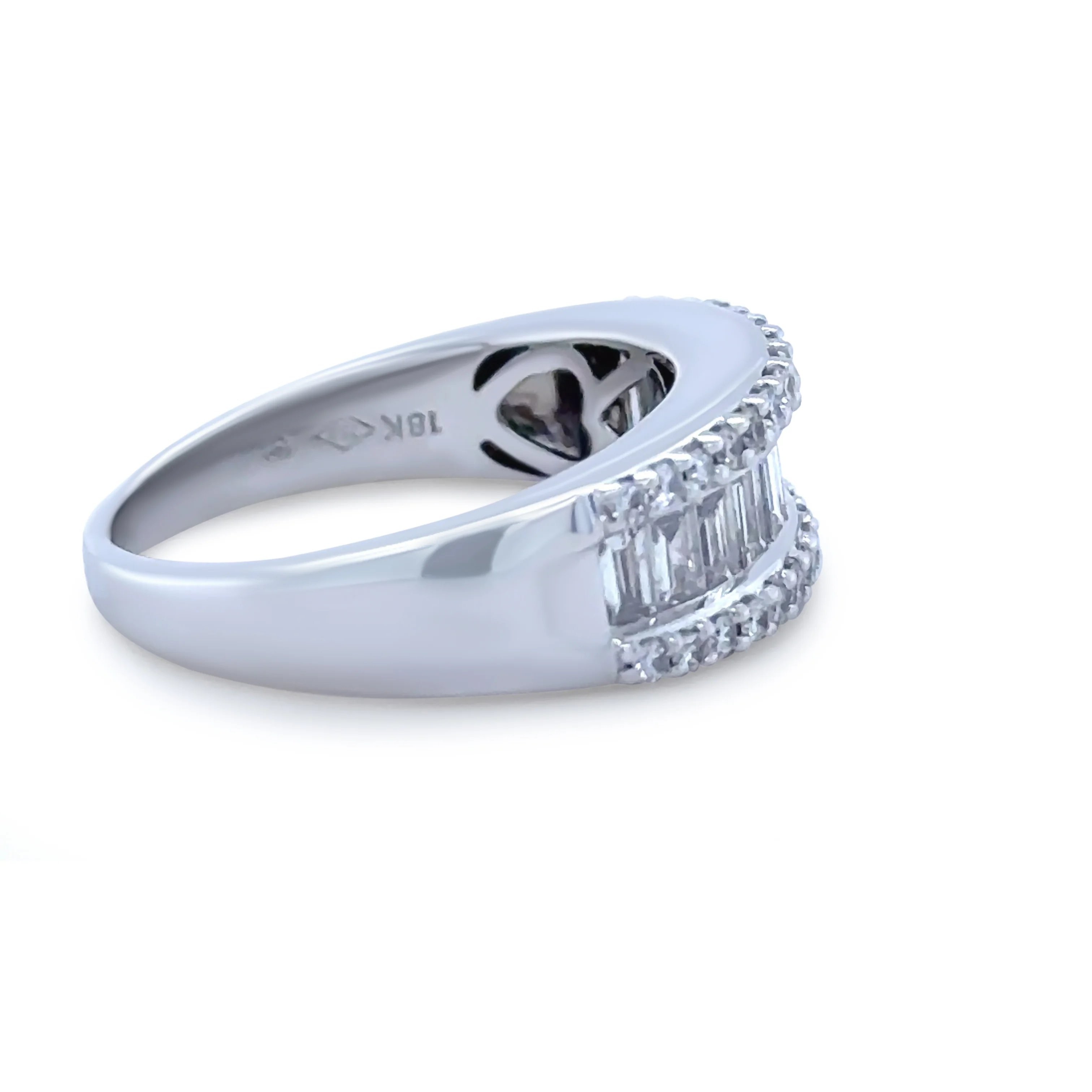 Bespoke 18ct White Gold Diamond Ring 2.03ct - Image 3