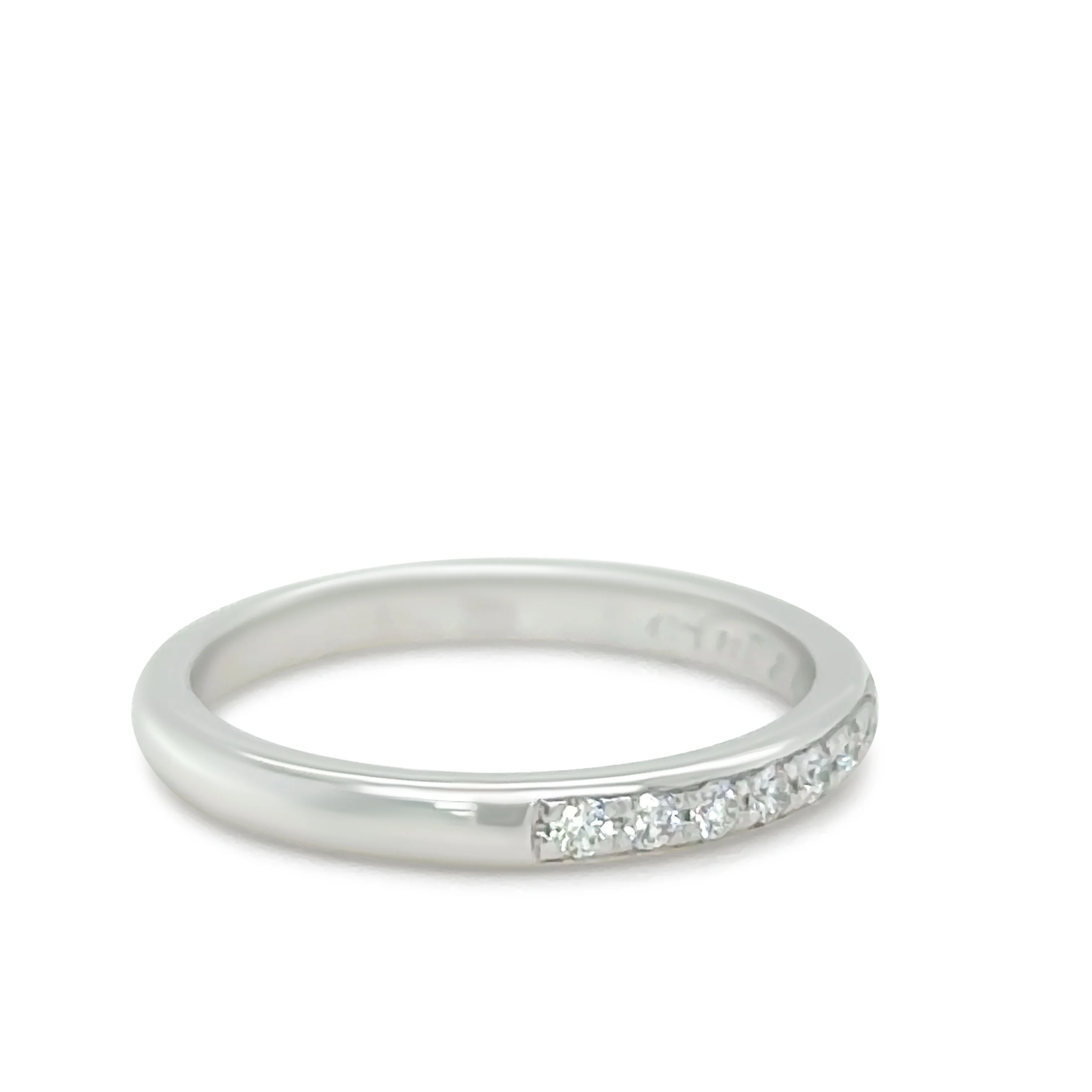 Bespoke 18ct White Gold Pave Diamond Ring 0.28ct - Image 4