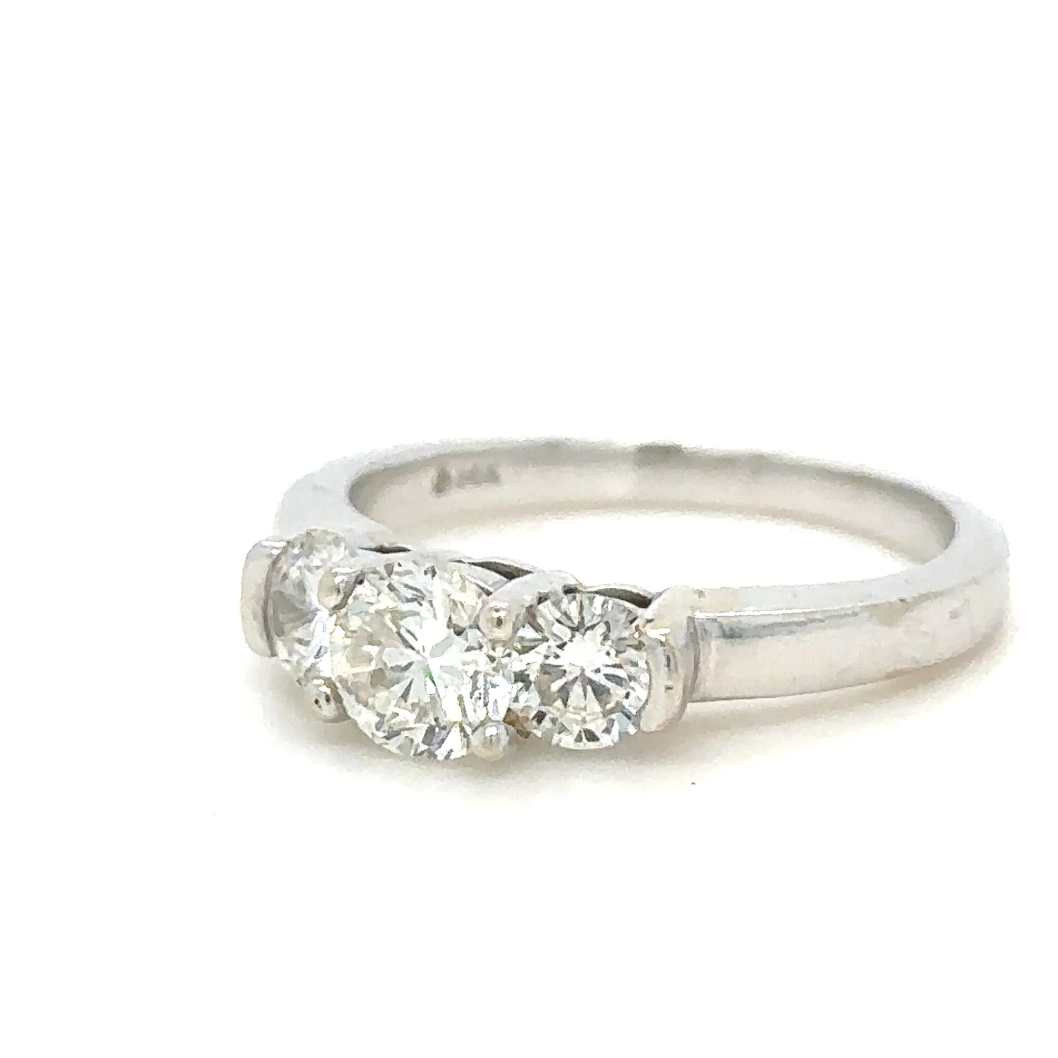 Bespoke 3 Diamond Engagement Ring 1.61ct - Image 2