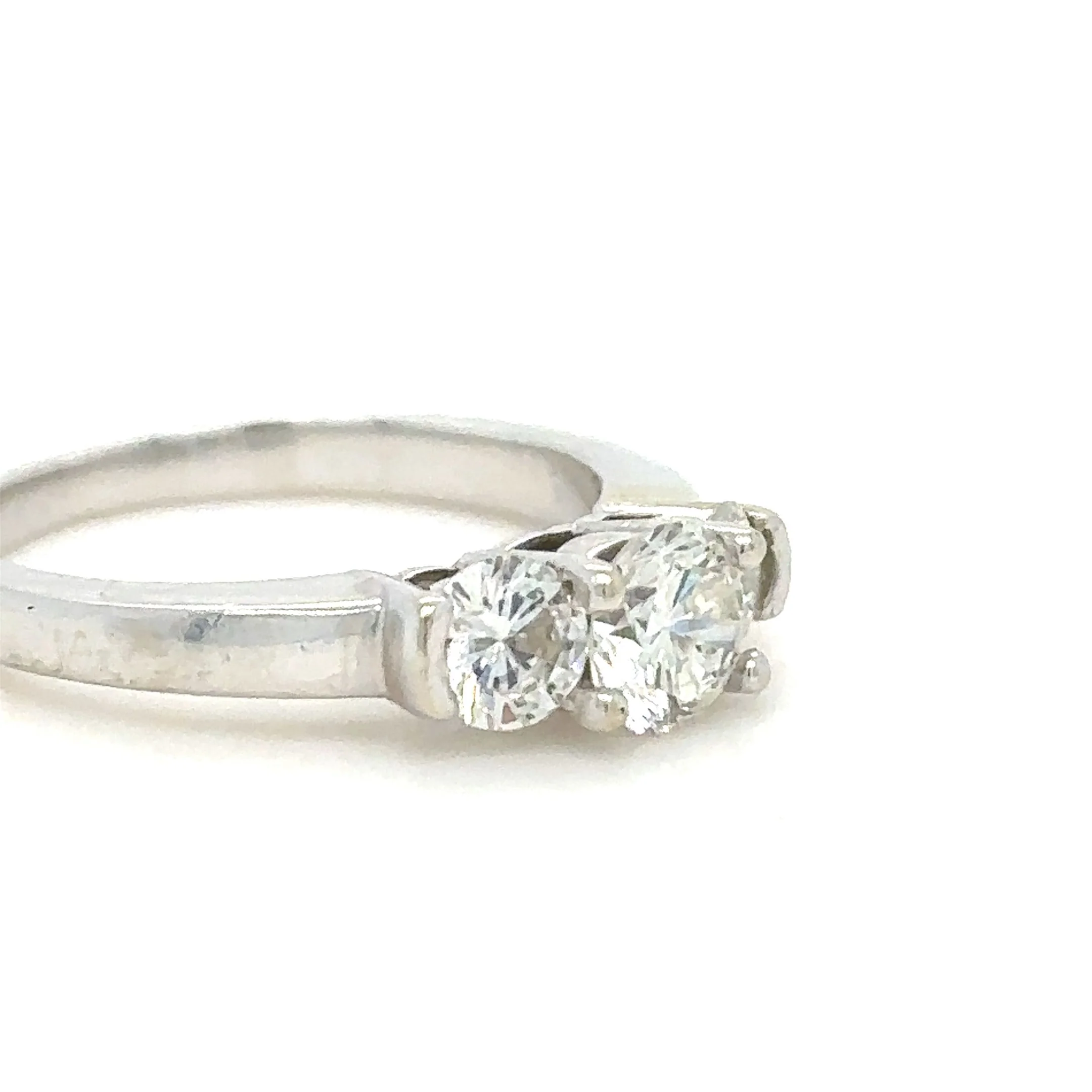 Bespoke 3 Diamond Engagement Ring 1.61ct - Image 3