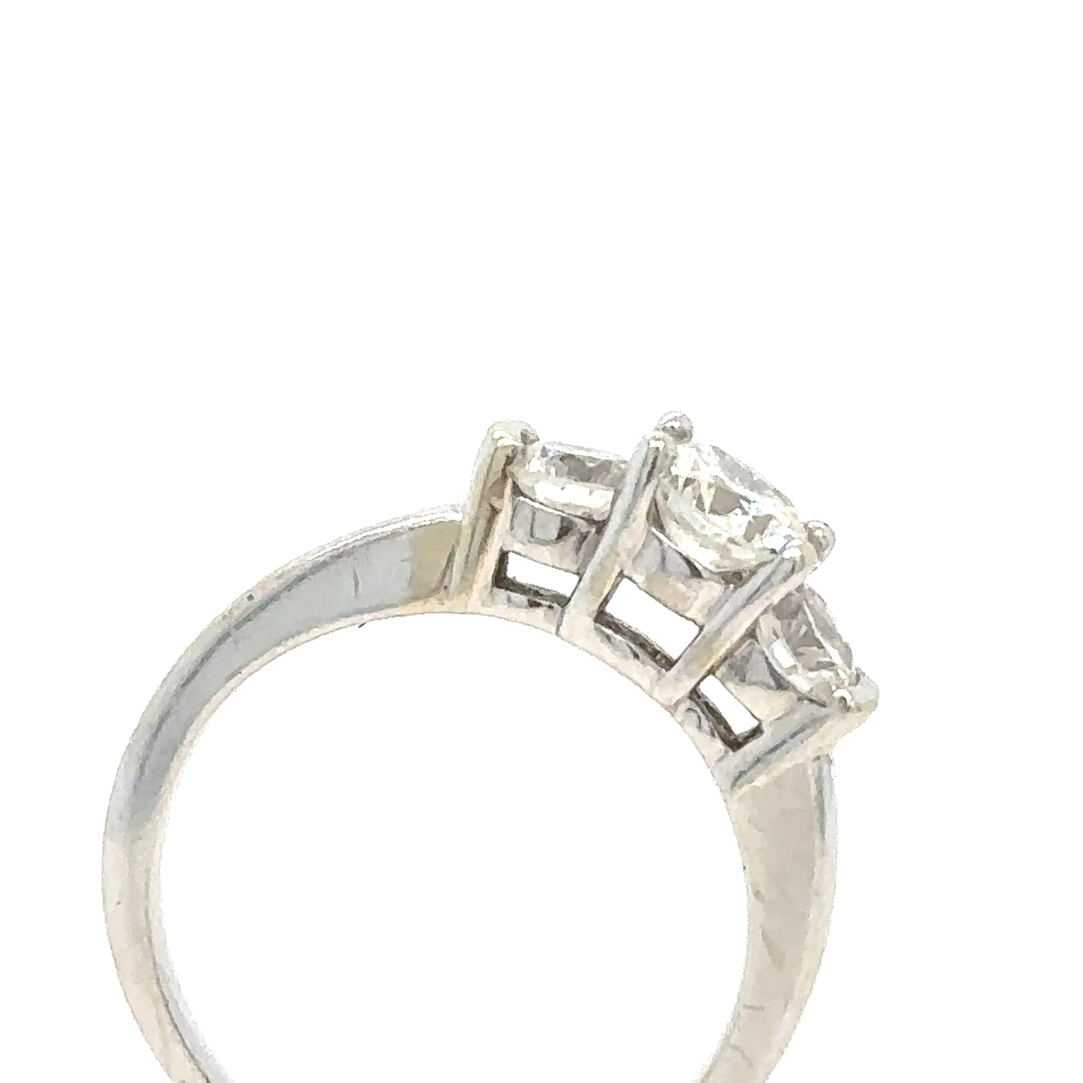 Bespoke 3 Diamond Engagement Ring 1.61ct - Image 4