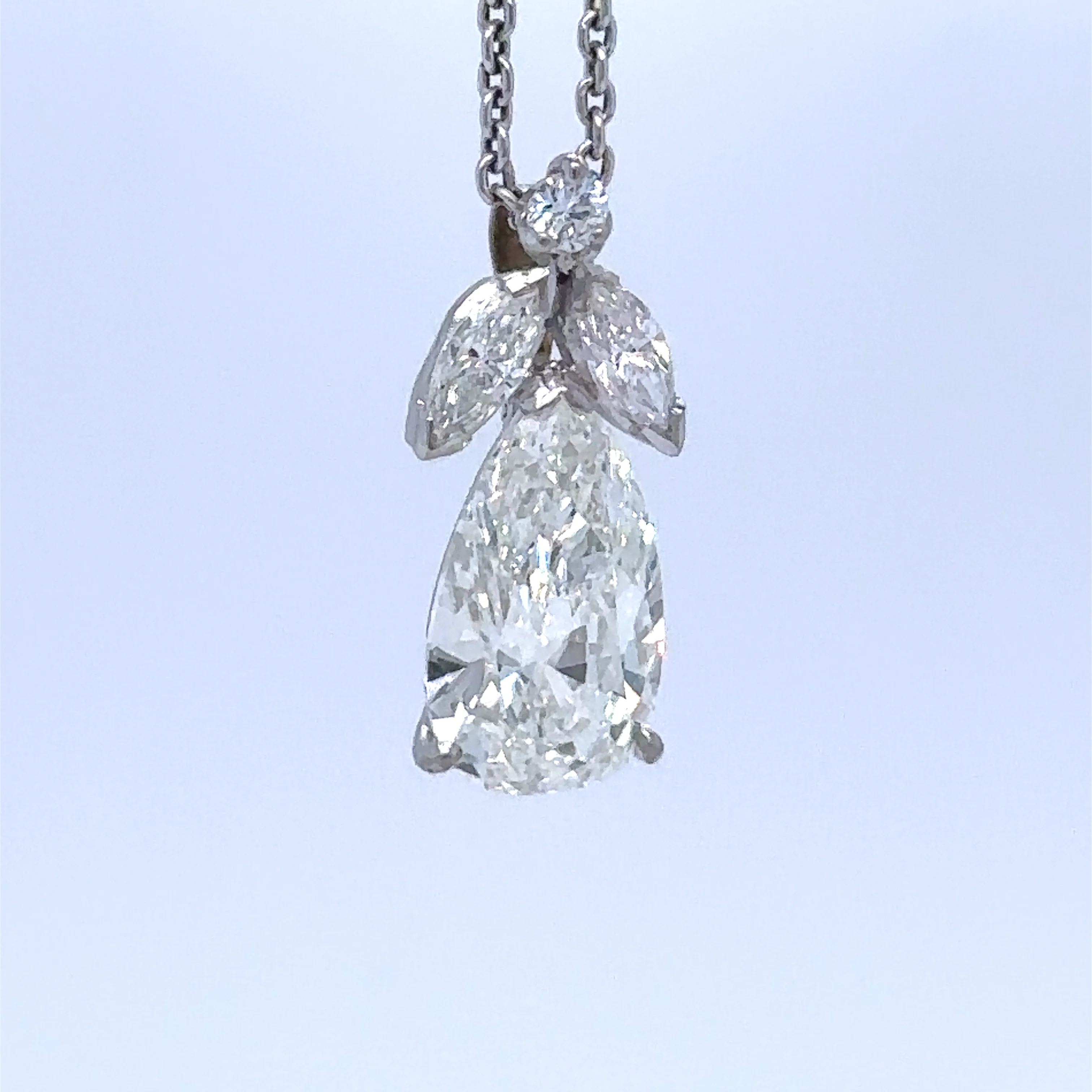Bespoke DCLA Vintage Diamond Pendant 1.57ct - Image 4
