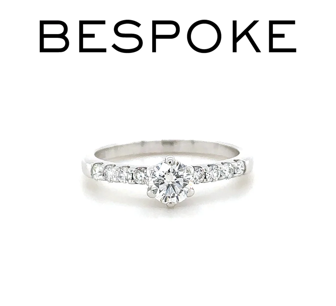 Bespoke Diamond Engagement Ring 0.79ct