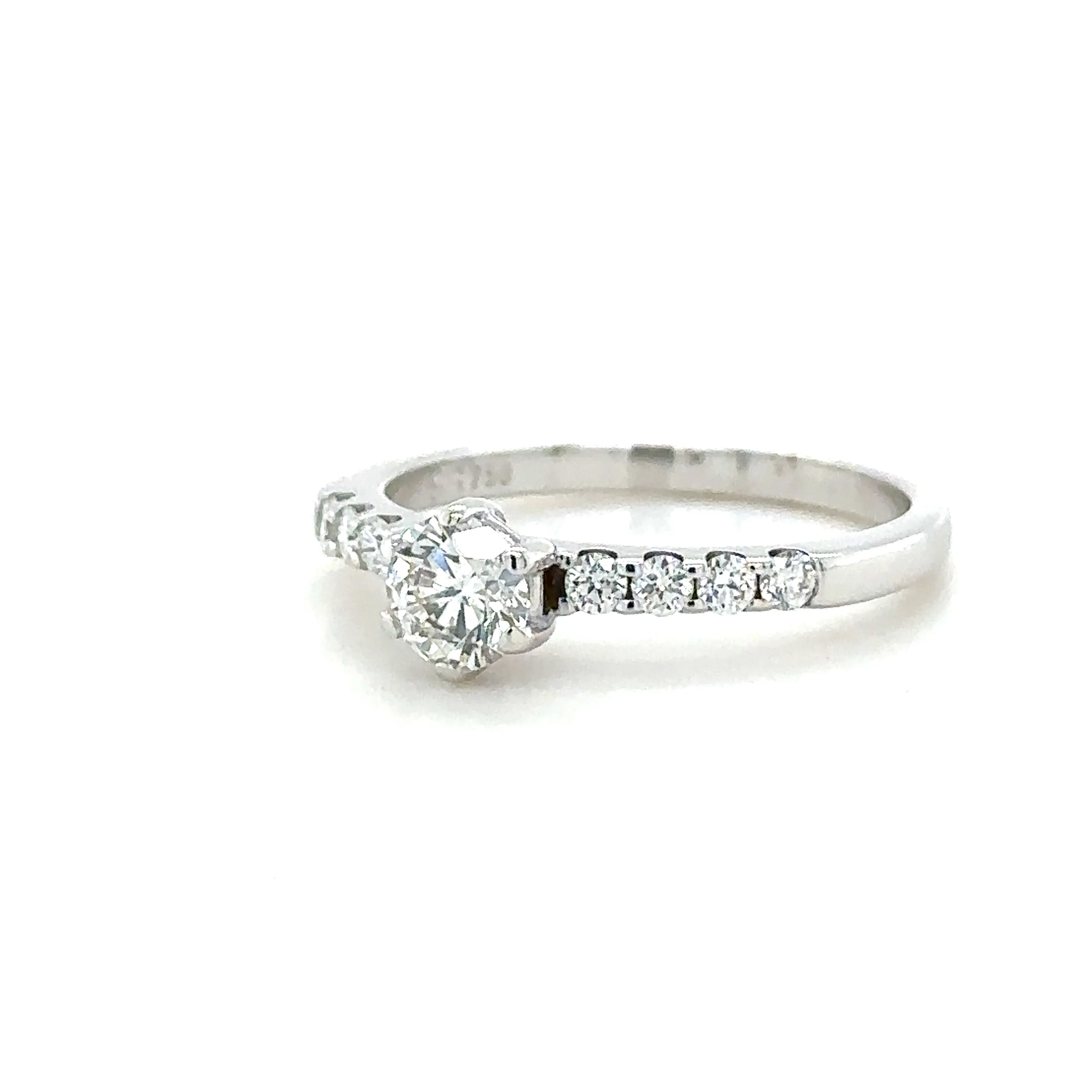 Bespoke Diamond Engagement Ring 0.79ct - Image 2