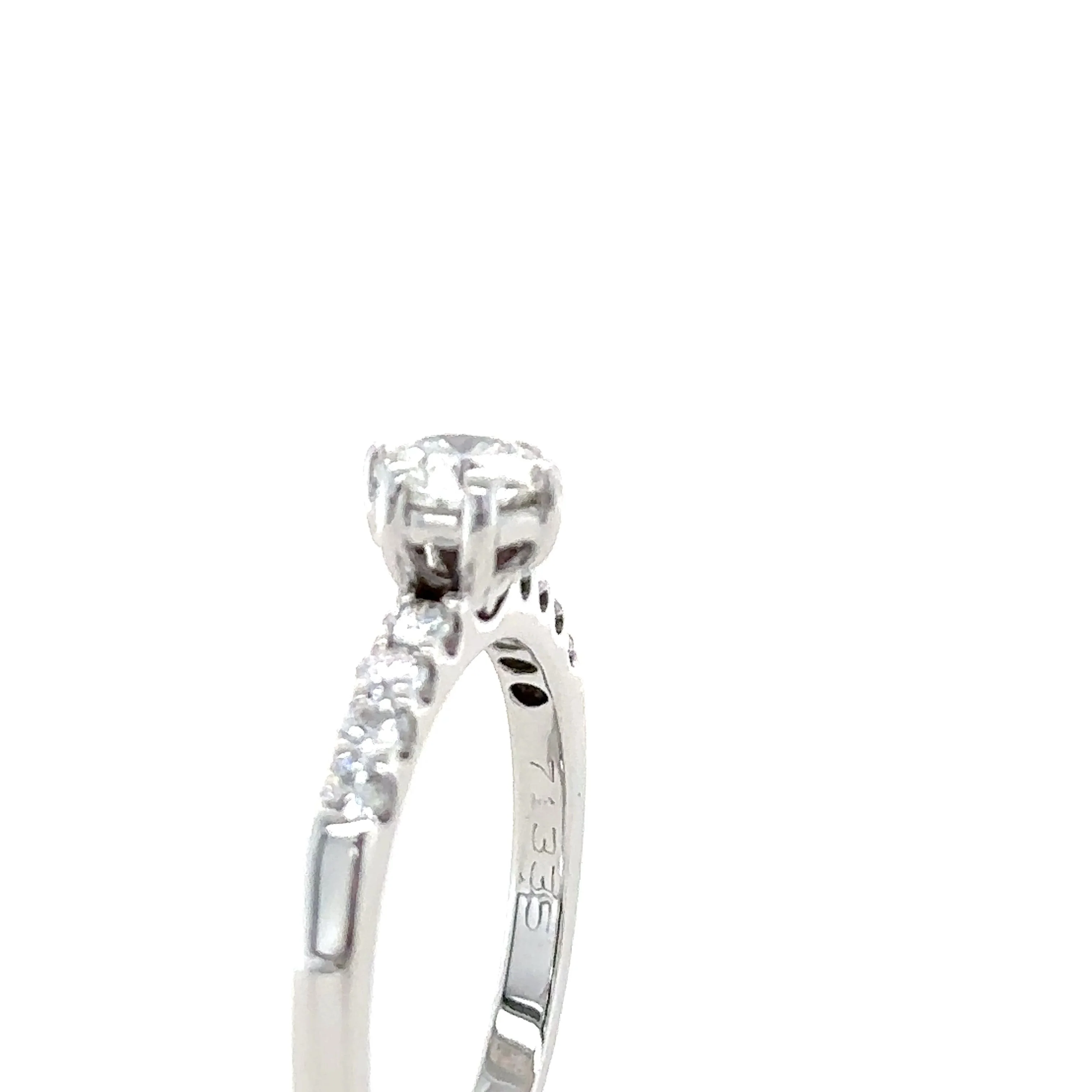Bespoke Diamond Engagement Ring 0.79ct - Image 4