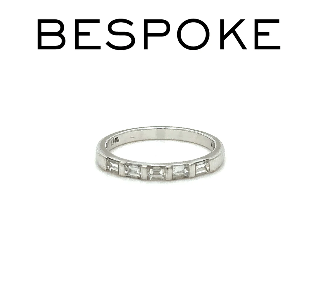Bespoke Diamond Half Eternity Ring 0.50ct