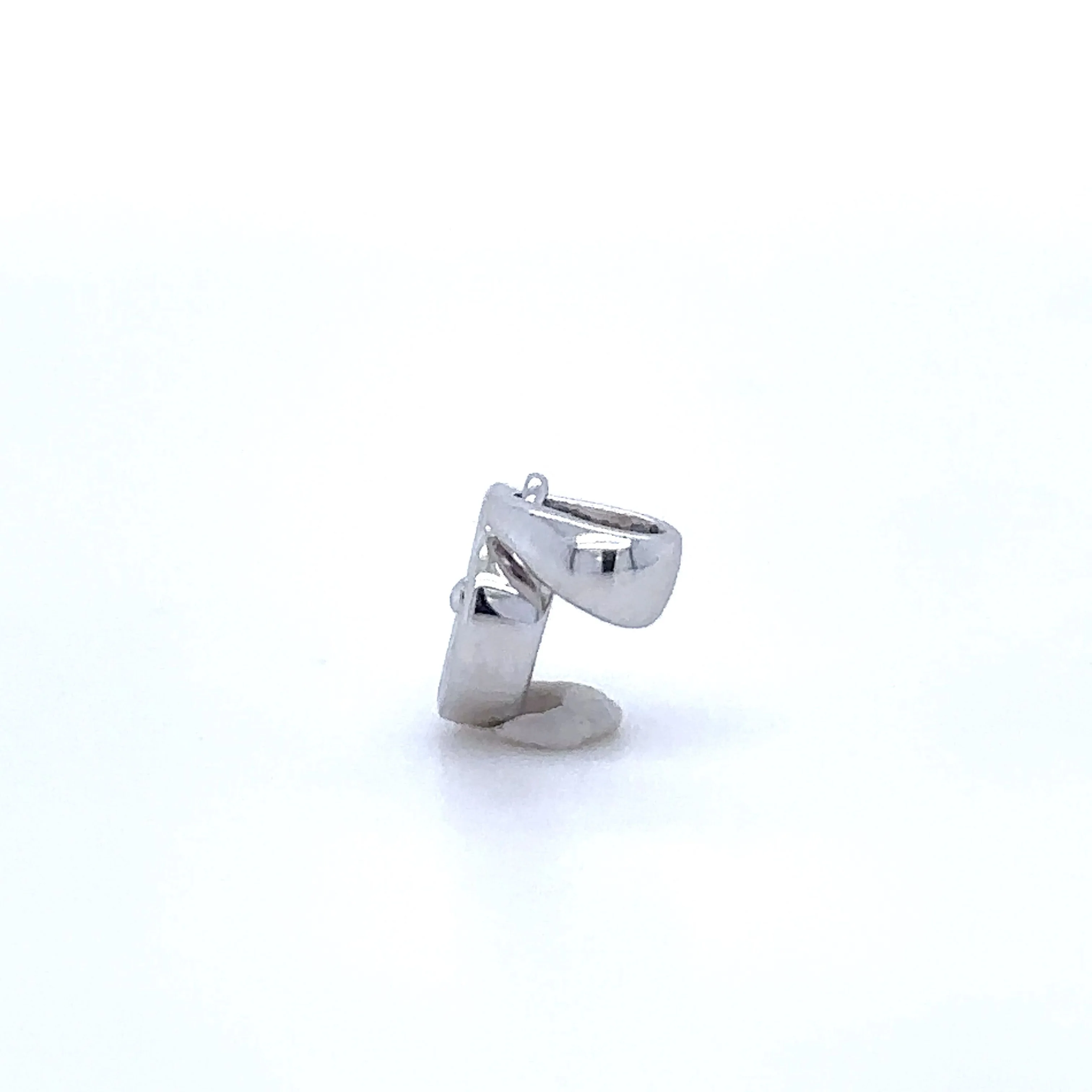 Bespoke Diamond Heart Cluster Pendant 0.15ct - Image 3