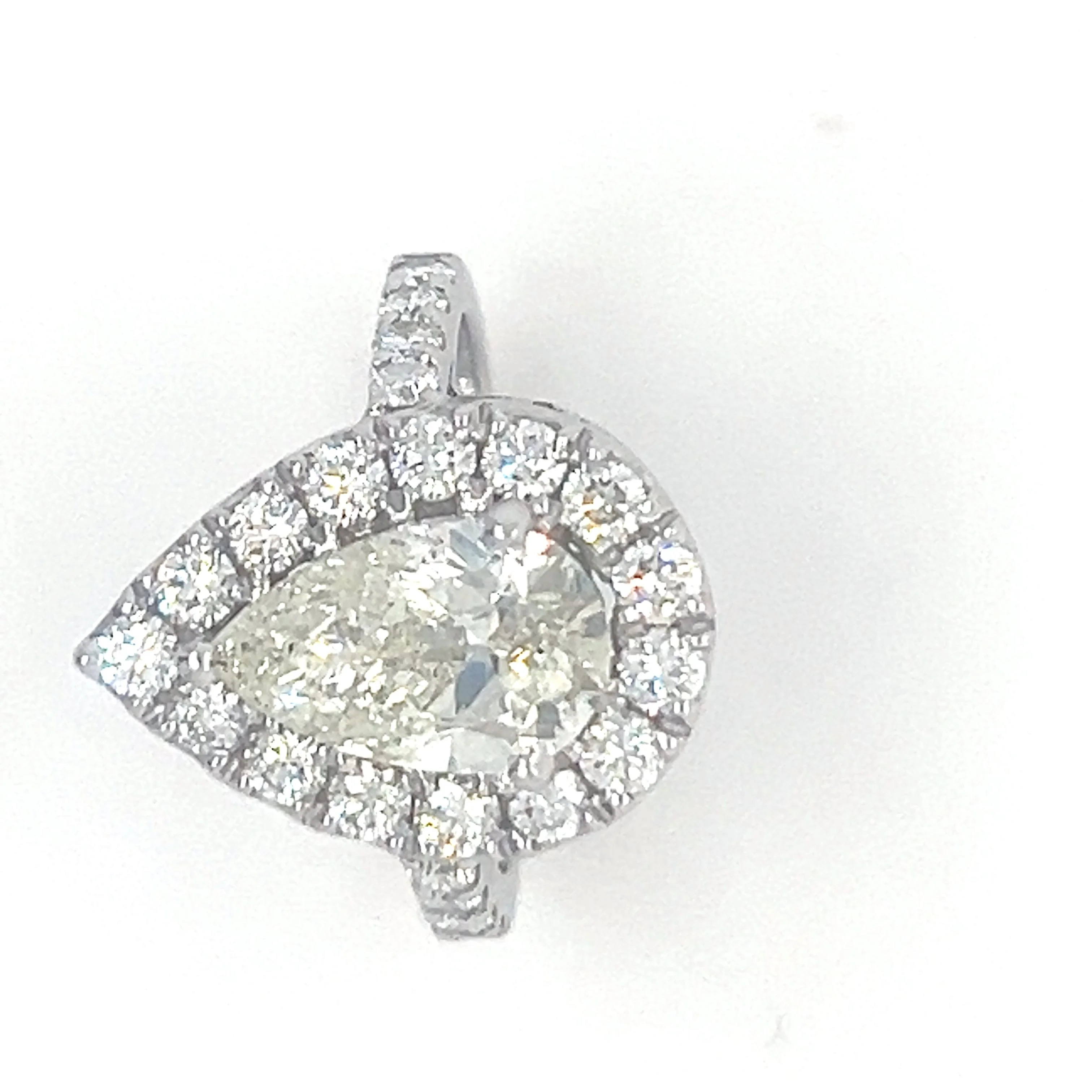 Bespoke Diamond Pear Cluster Ring 2.98ct - Image 3