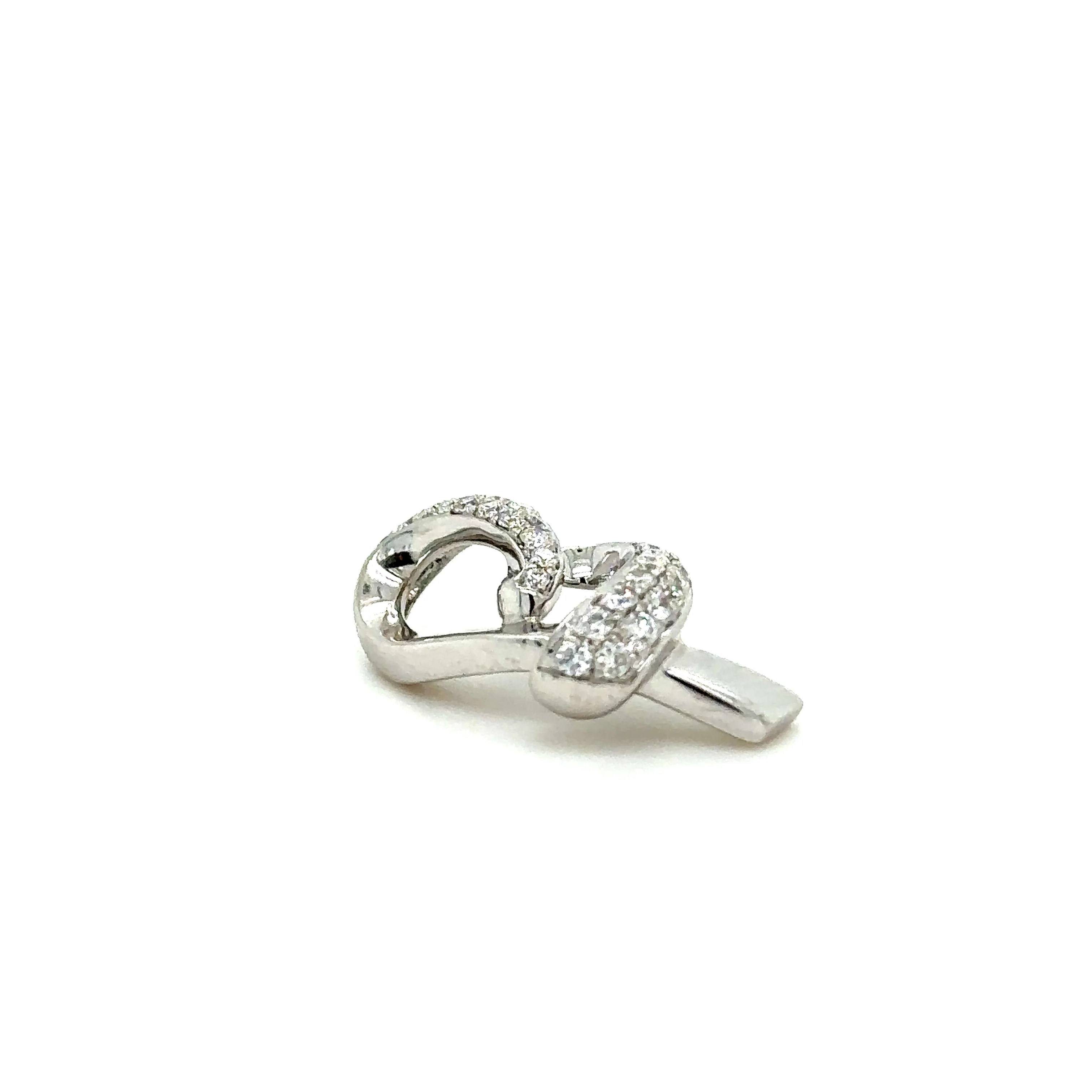 Bespoke Diamond Pendant and Necklace White Gold 0.50ct - Image 5