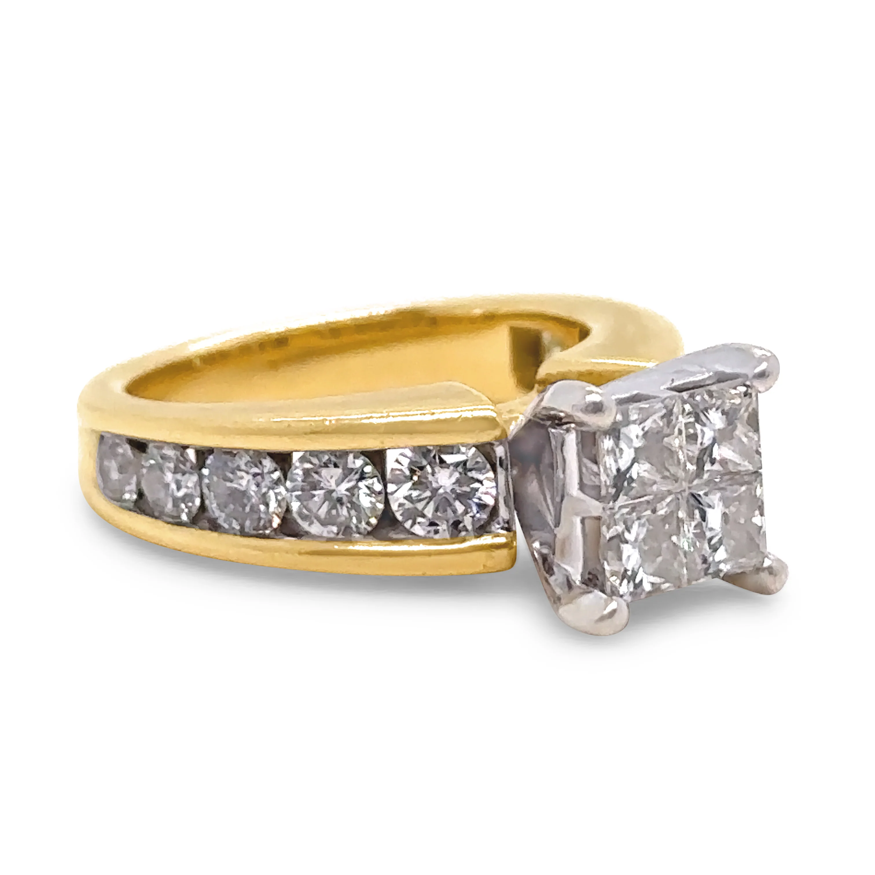 Bespoke Diamond Engagement Ring 1.20ct - Image 2
