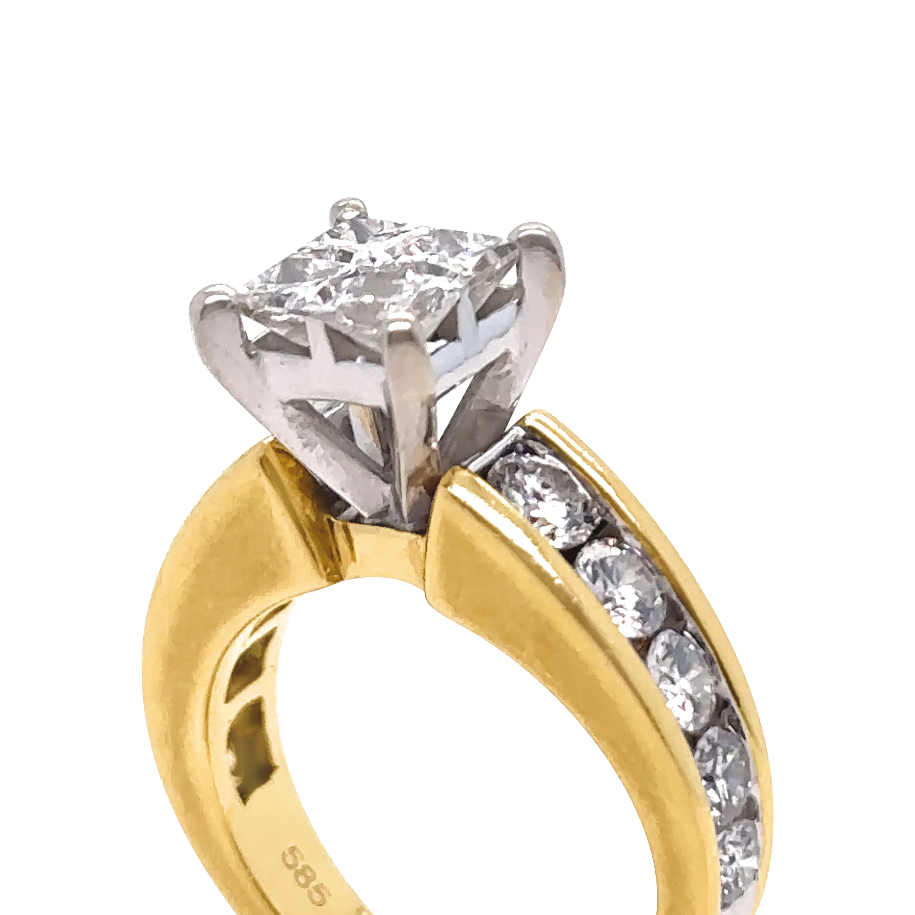 Bespoke Diamond Engagement Ring 1.20ct - Image 4