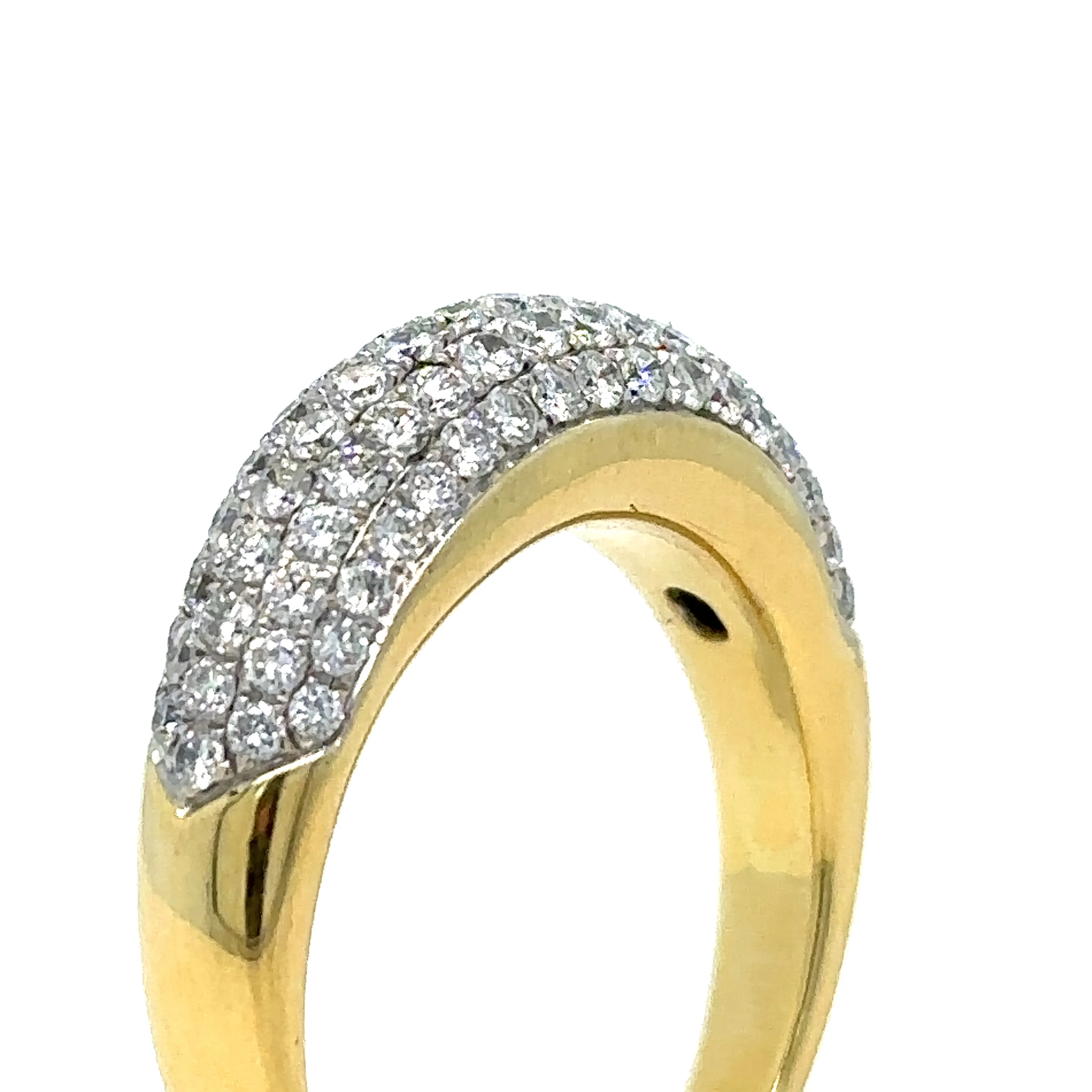 Bespoke Diamond Ring Yellow Gold 1.00ct - Image 2