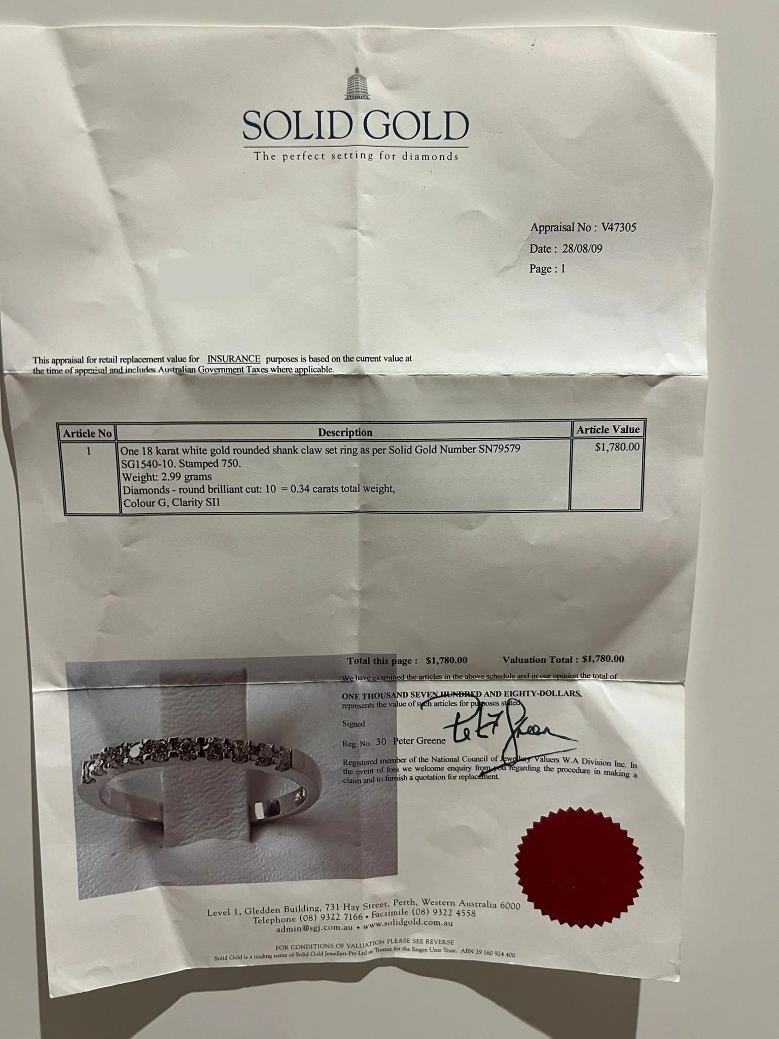 Bespoke Diamond Wedding Band 0.34ct - Image 5