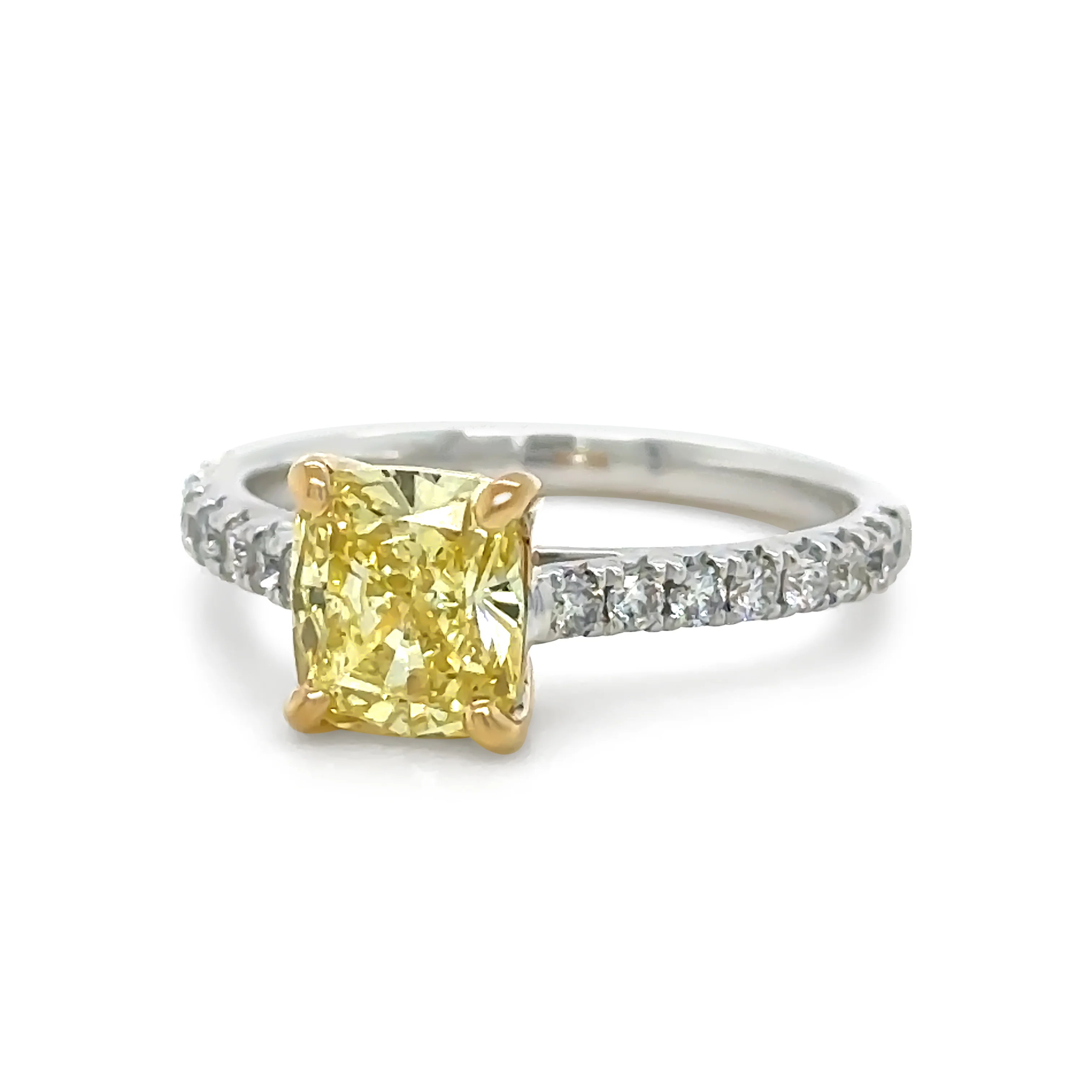 Bespoke Engagement Ring with Tiffany & Co Diamond 1.63ct - Image 2