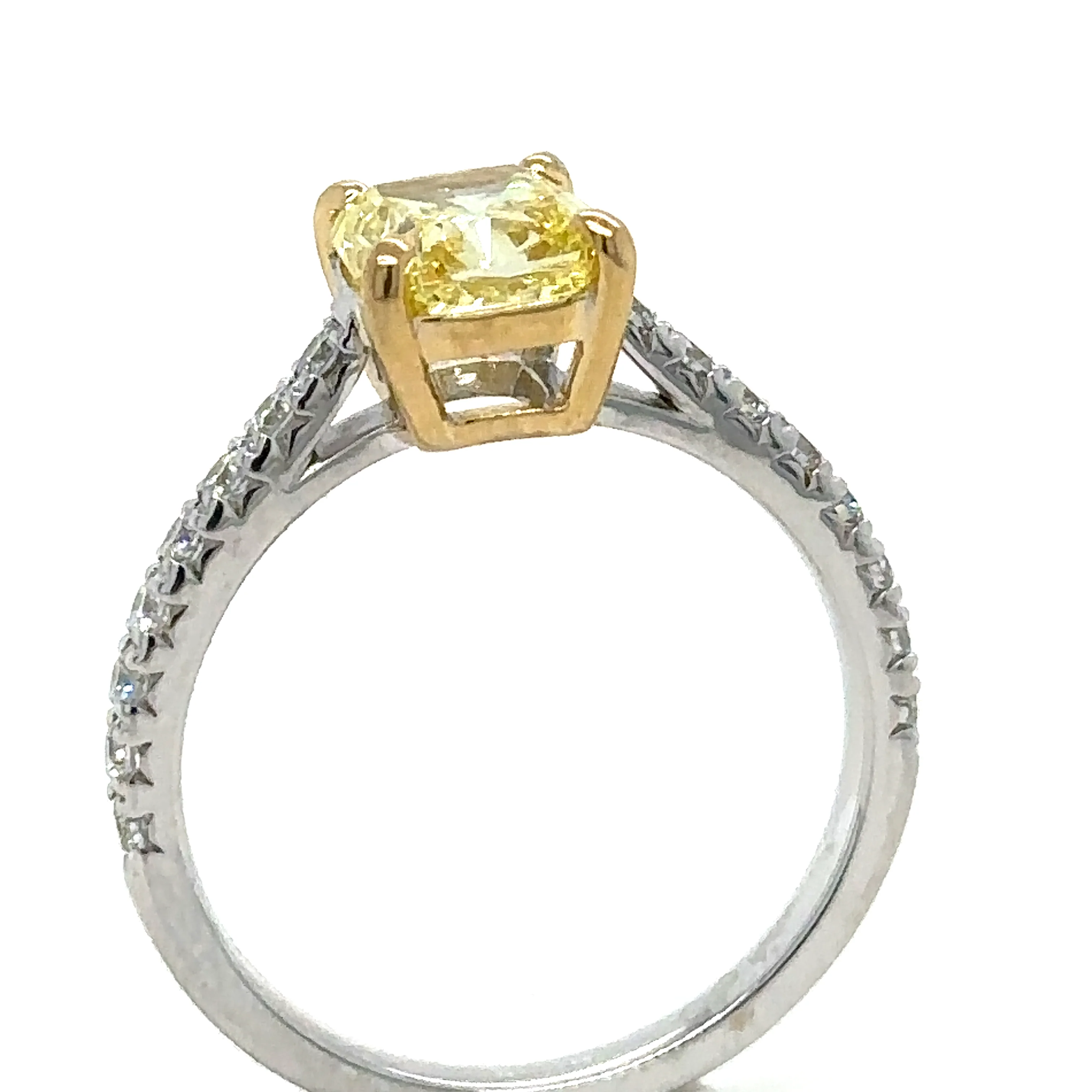 Bespoke Engagement Ring with Tiffany & Co Diamond 1.63ct - Image 5