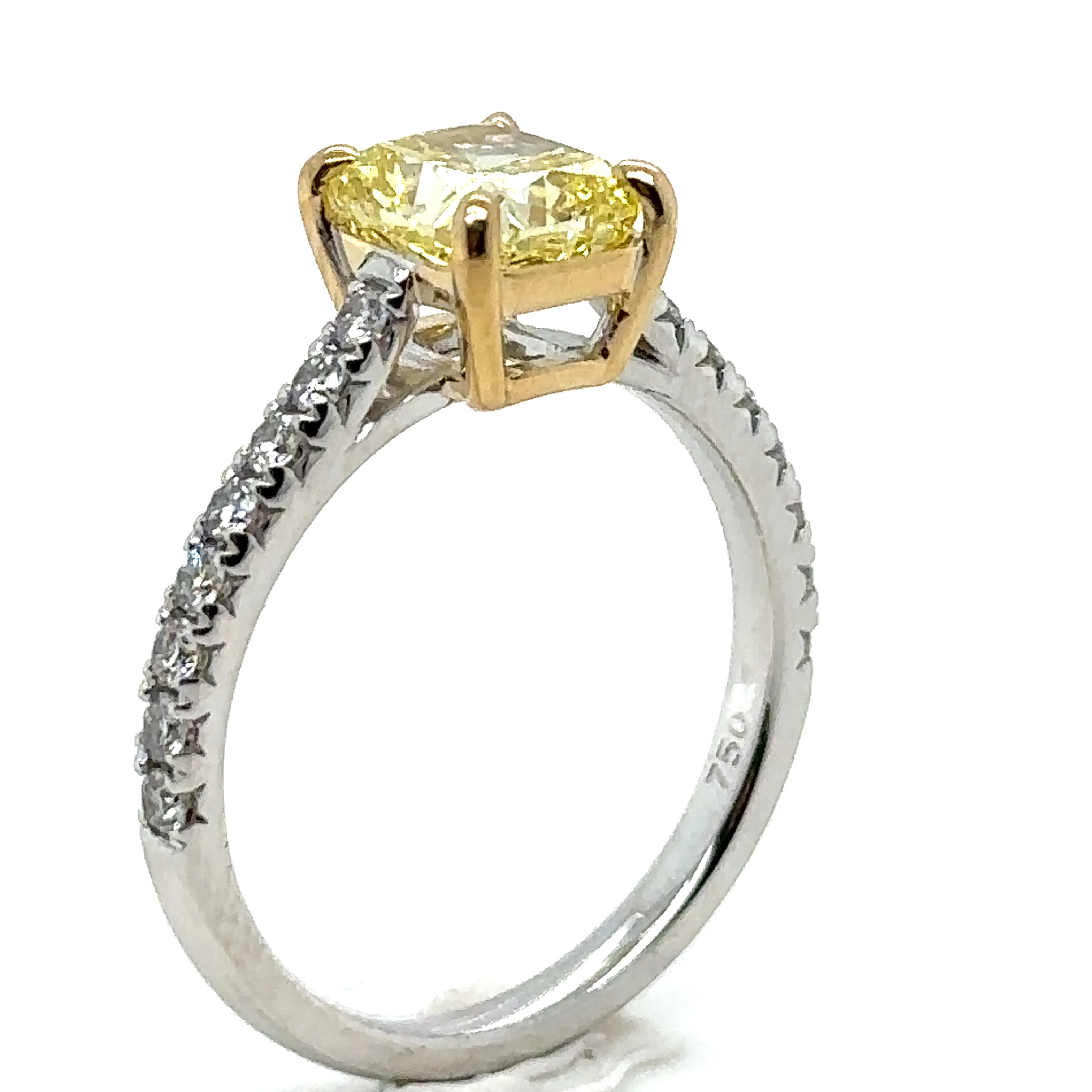 Bespoke Engagement Ring with Tiffany & Co Diamond 1.63ct - Image 6