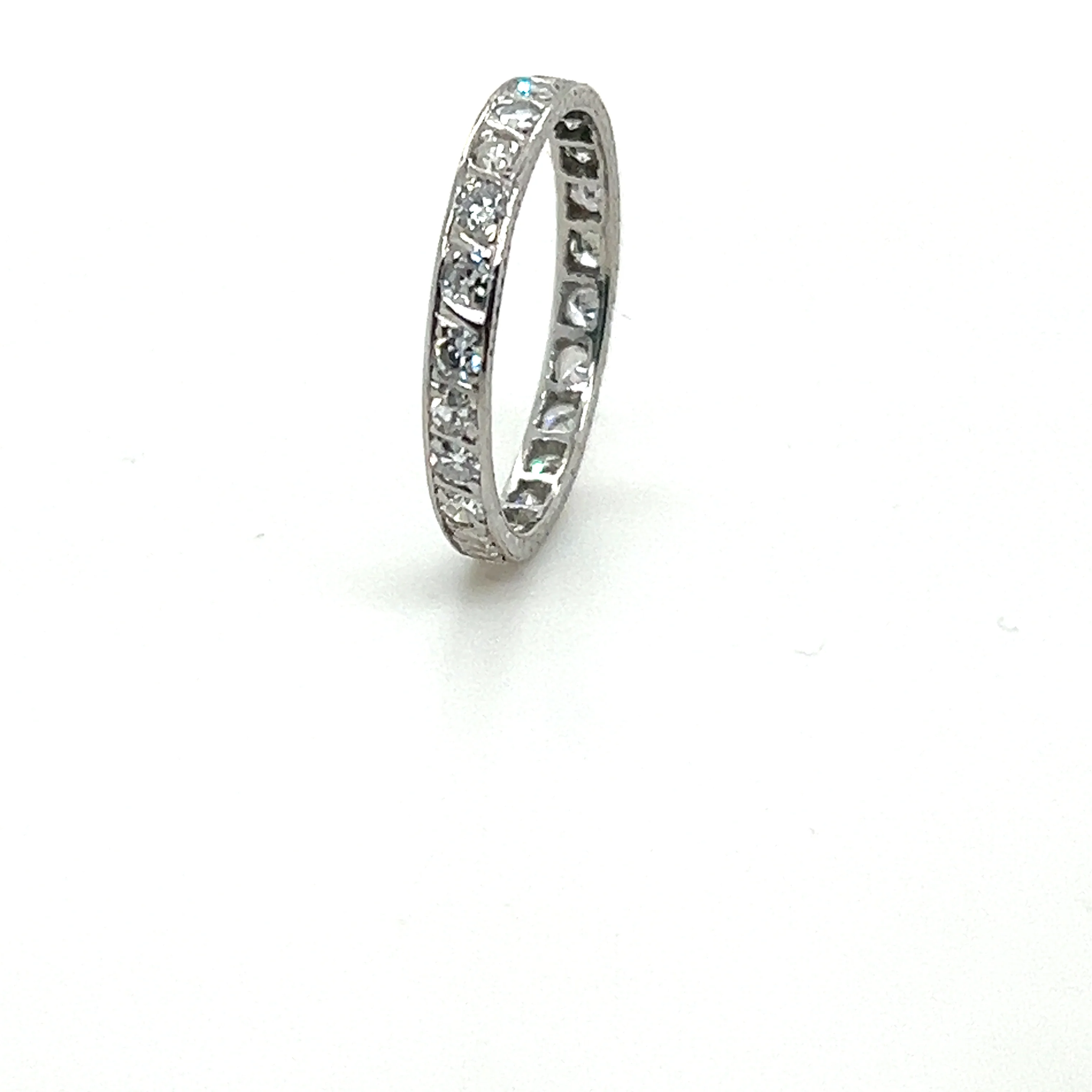 Bespoke Full Circle Diamond Wedding Ring 0.88ct - Image 6