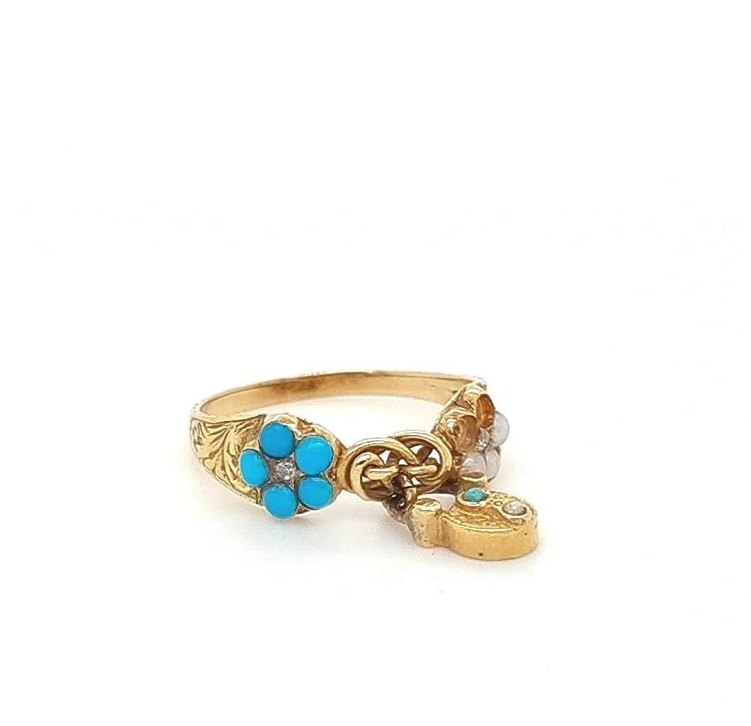 Bespoke Georgian Lovers Ring - Image 4