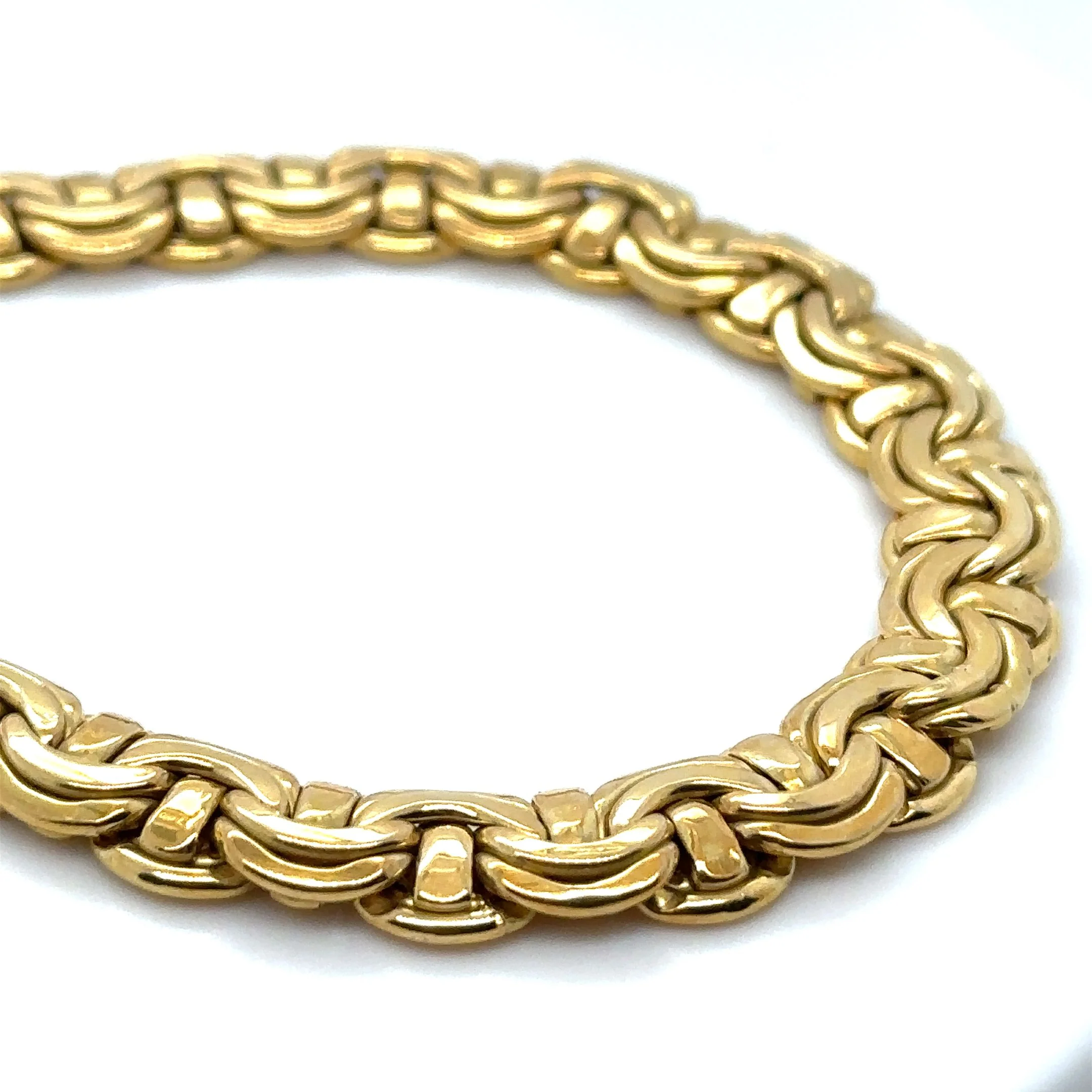 Bespoke Italian 18ct Yellow Gold Necklace 38.3g - Image 4