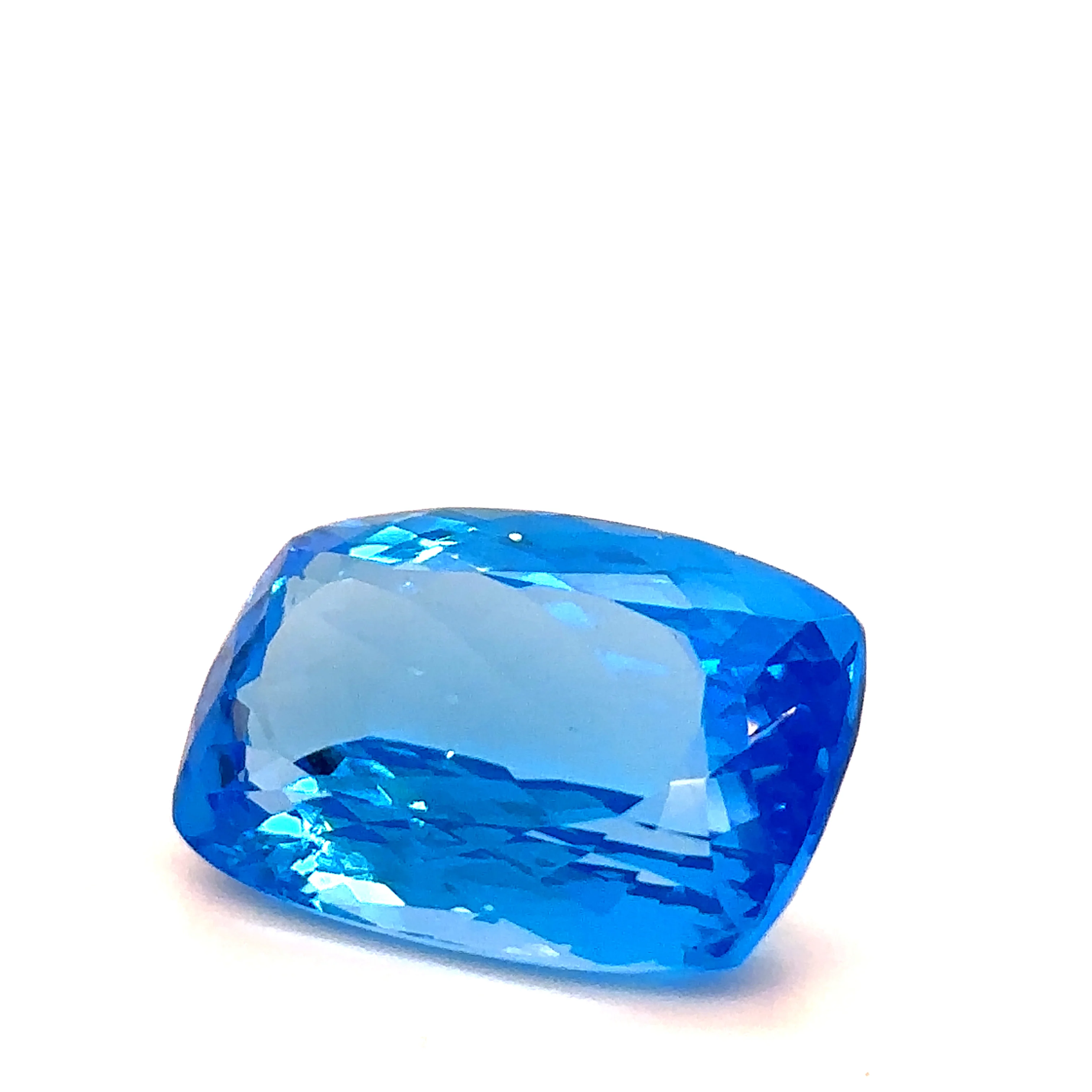 Bespoke Loose Blue Topaz Elongated Cushion Cut 33.3ct - Image 2
