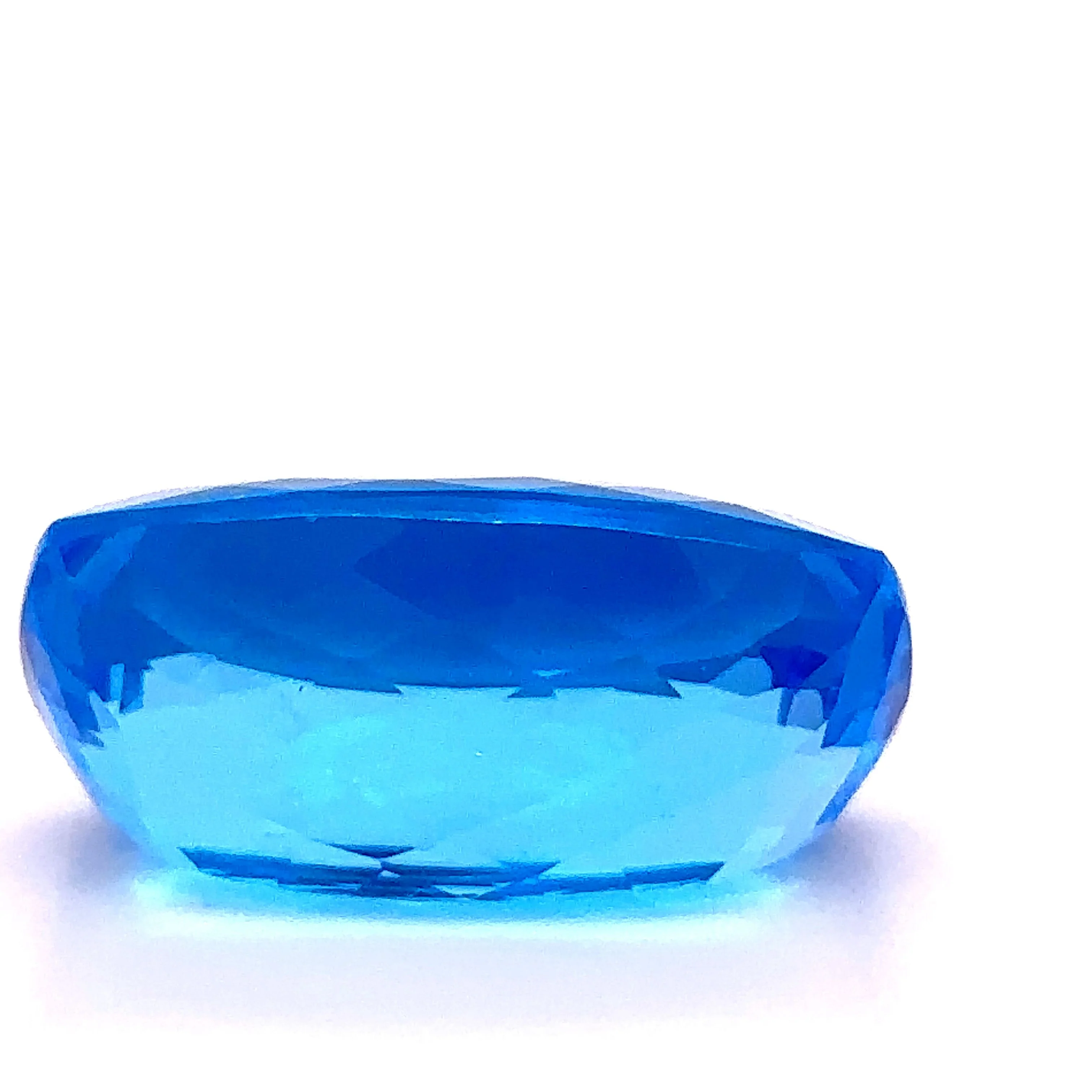 Bespoke Loose Blue Topaz Elongated Cushion Cut 33.3ct - Image 5