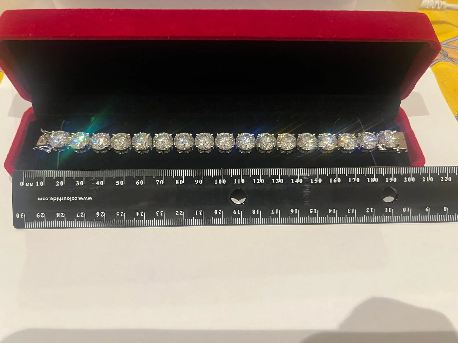Bespoke Moissanite Bracelet 85.00ct - Image 10