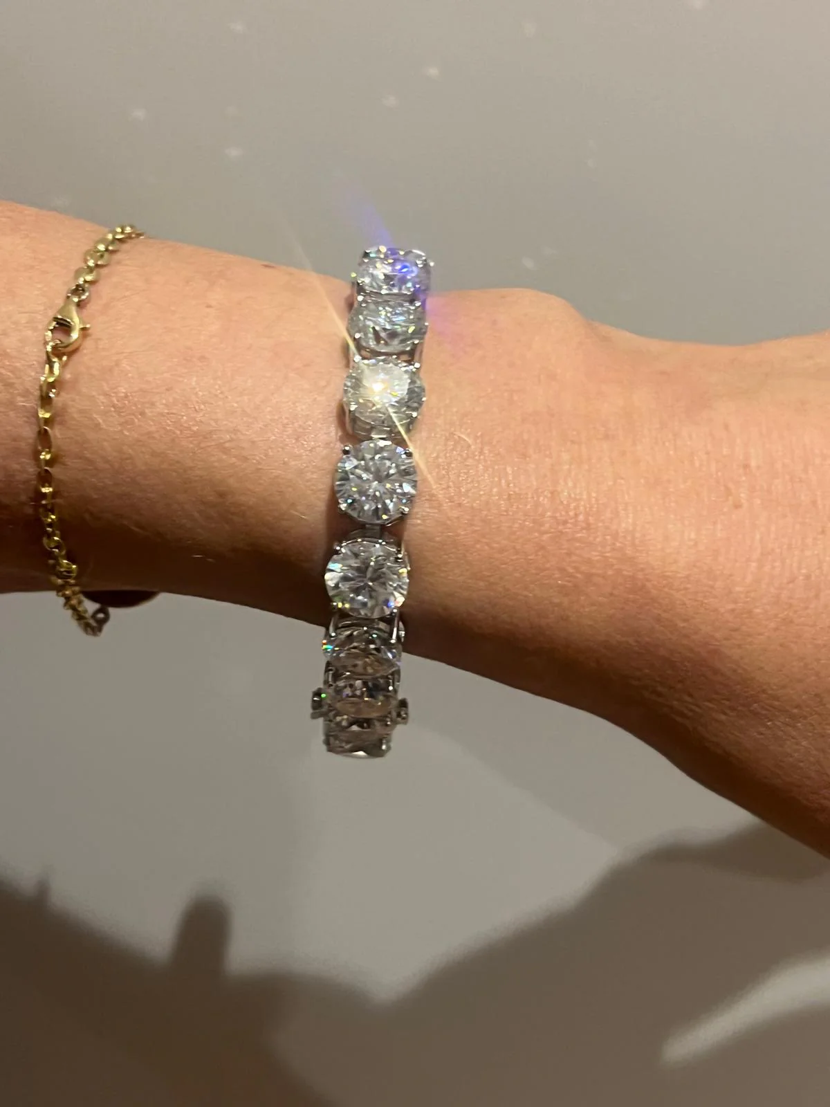 Bespoke Moissanite Bracelet 85.00ct - Image 11