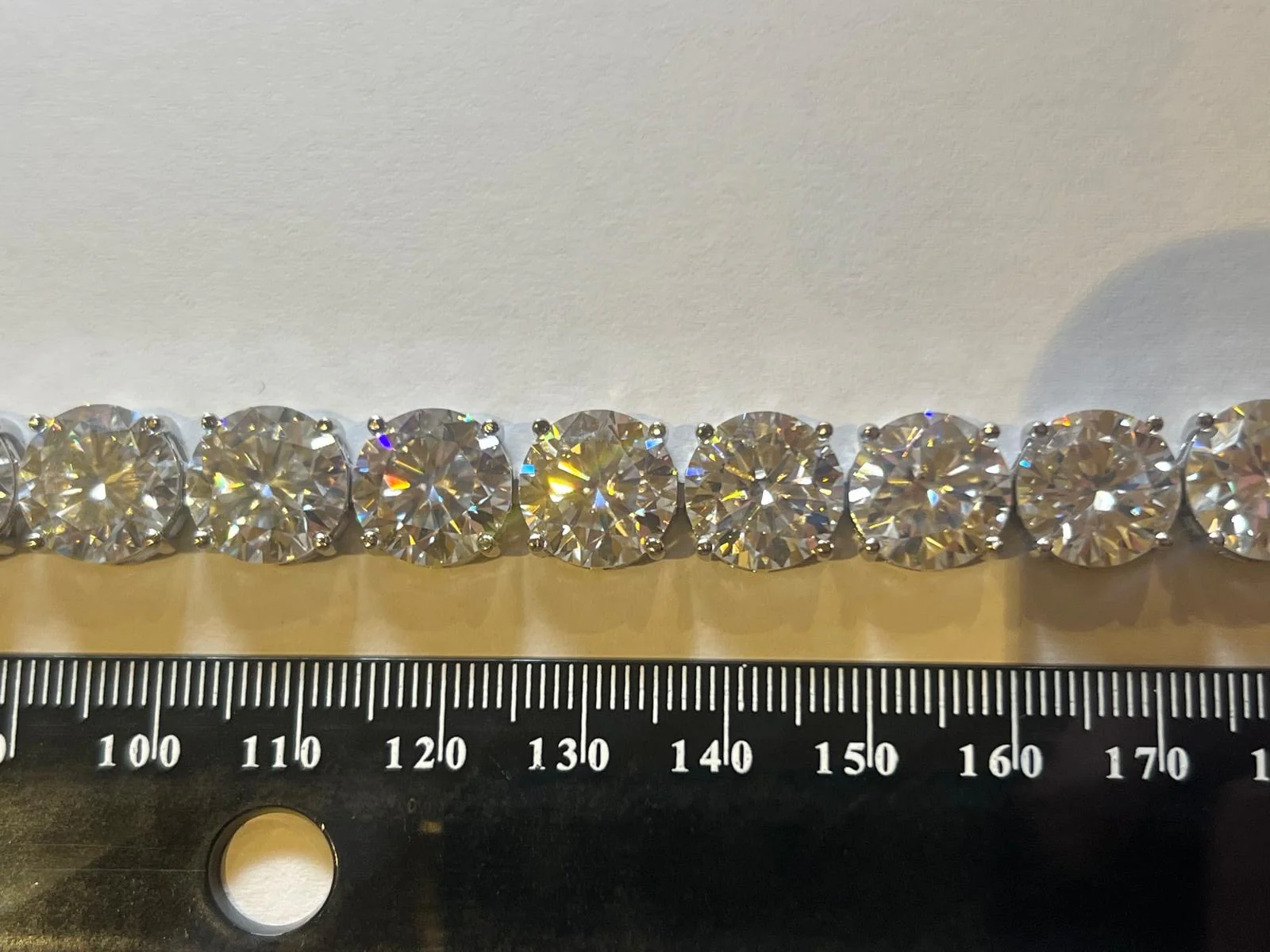 Bespoke Moissanite Bracelet 85.00ct - Image 6