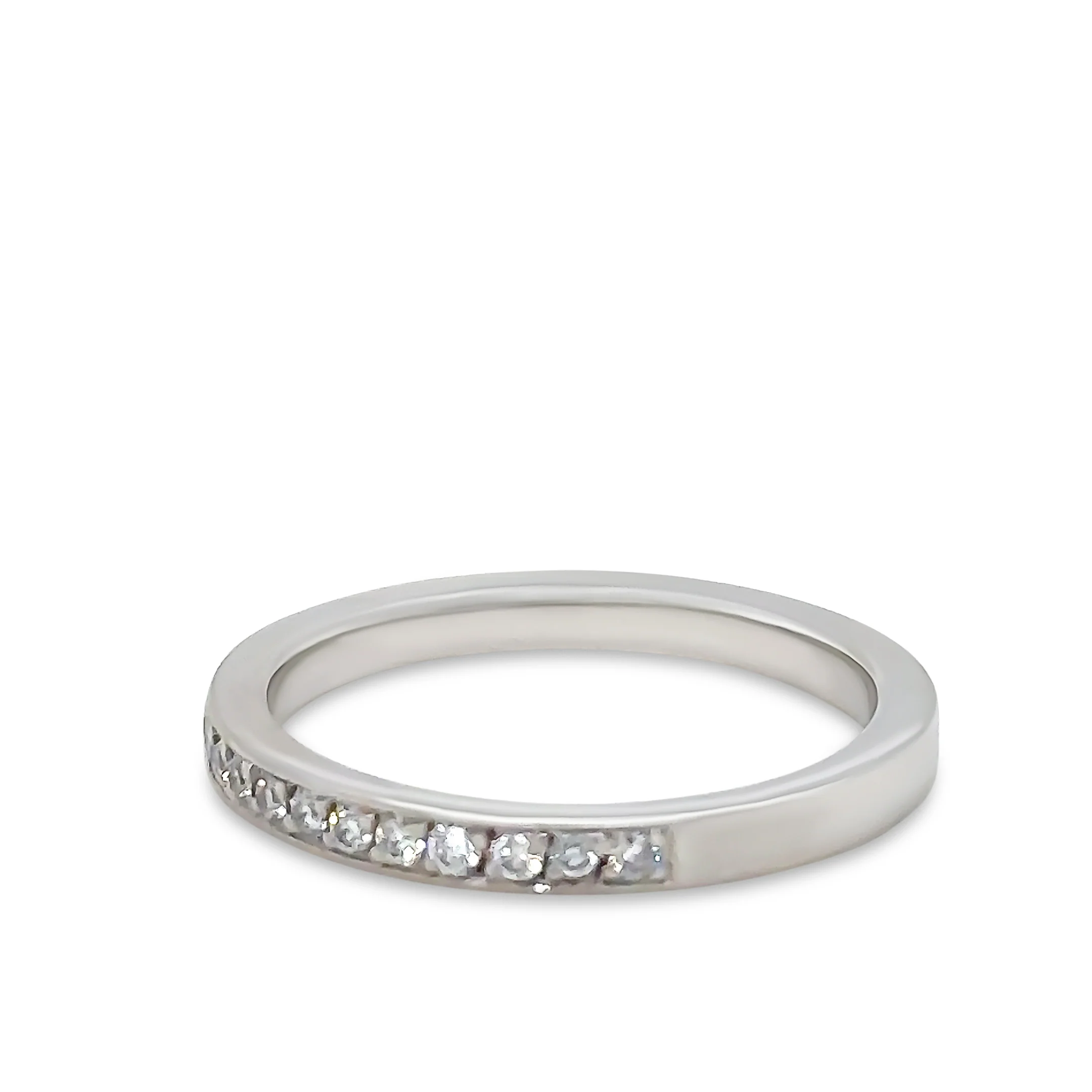 Bespoke Platinum Eternity Wedding Ring 0.20ct - Image 2