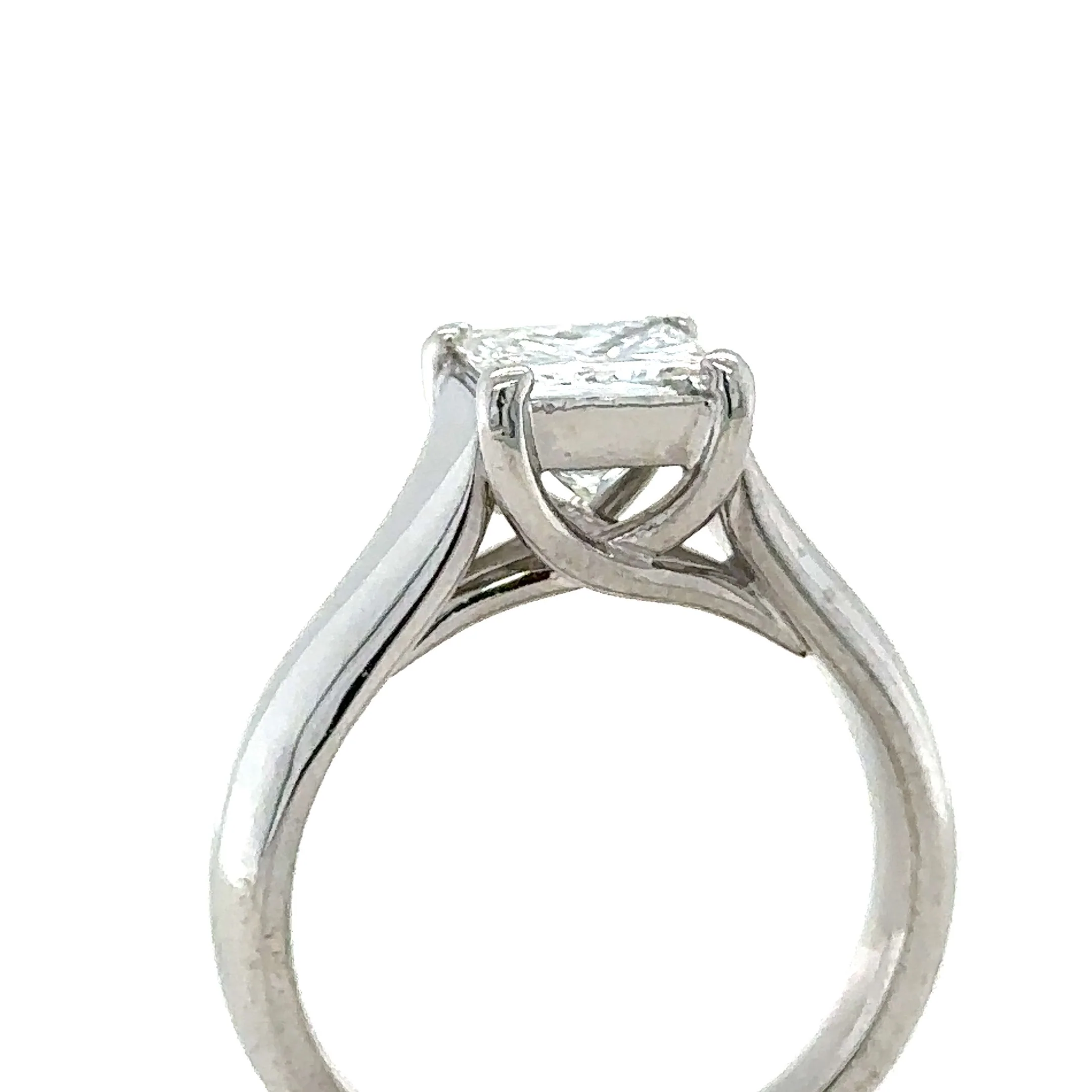 Bespoke Princess Cut Diamond Ring 1.30ct - Image 5