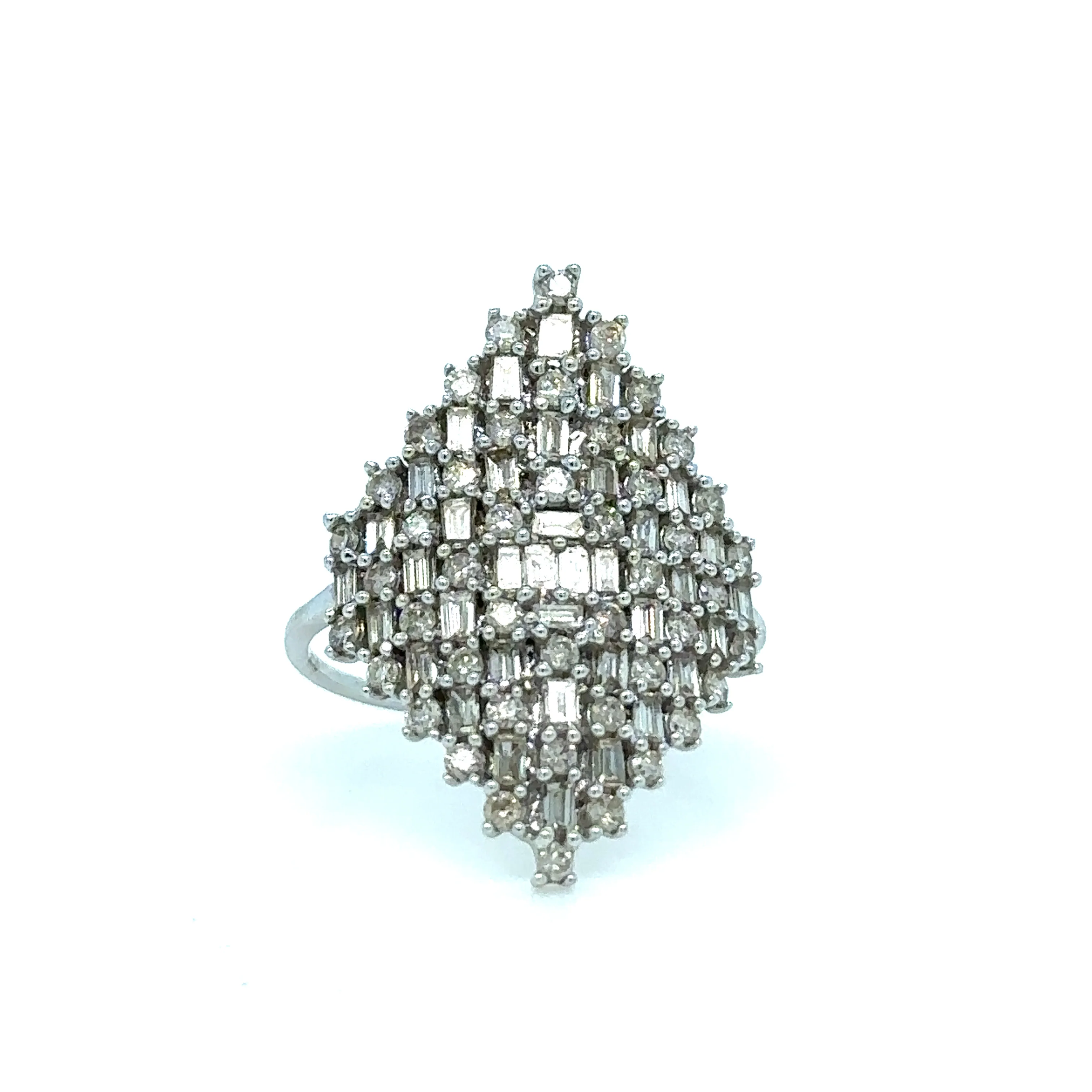 Bespoke Small Diamond Ring 1ct - Image 2