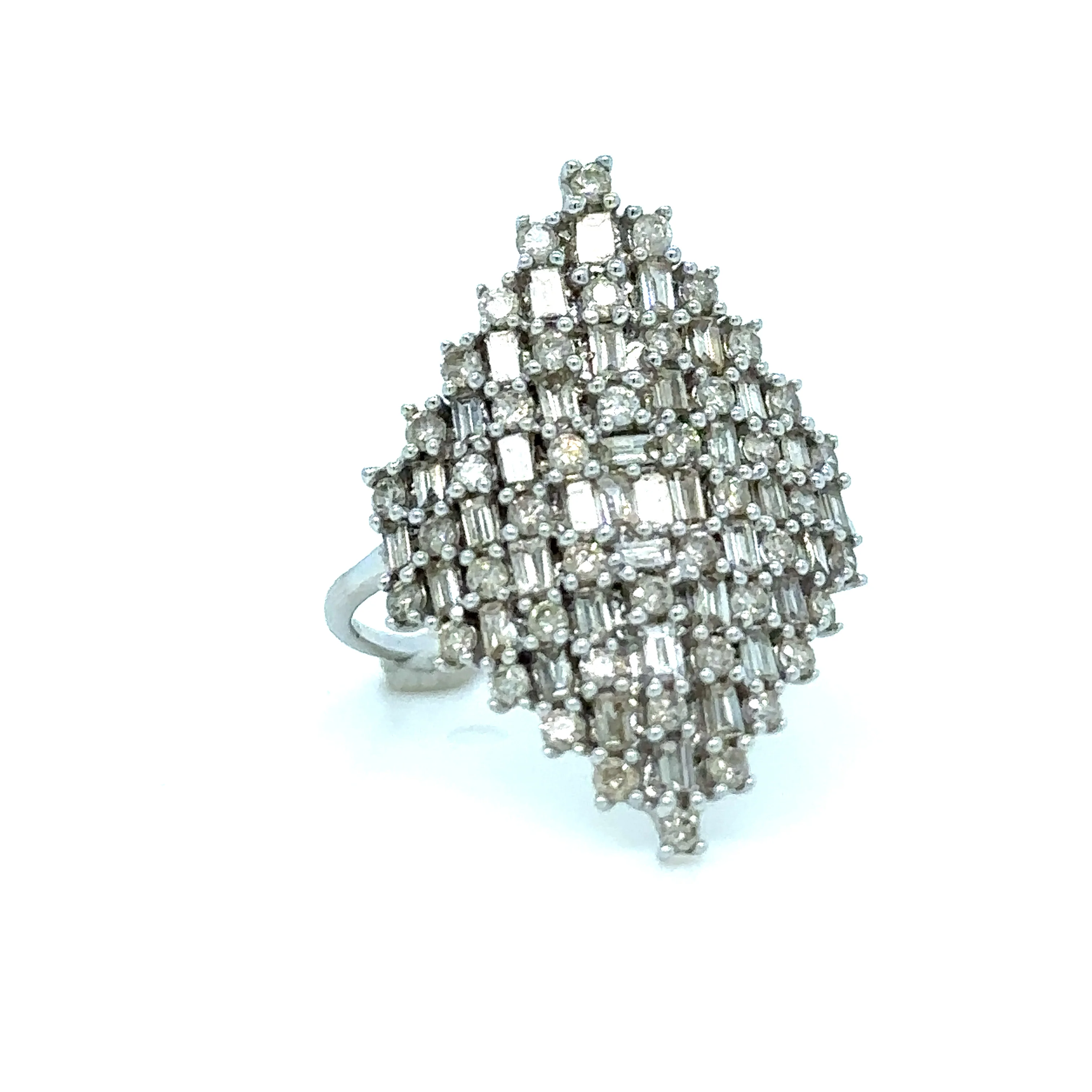 Bespoke Small Diamond Ring 1ct - Image 3