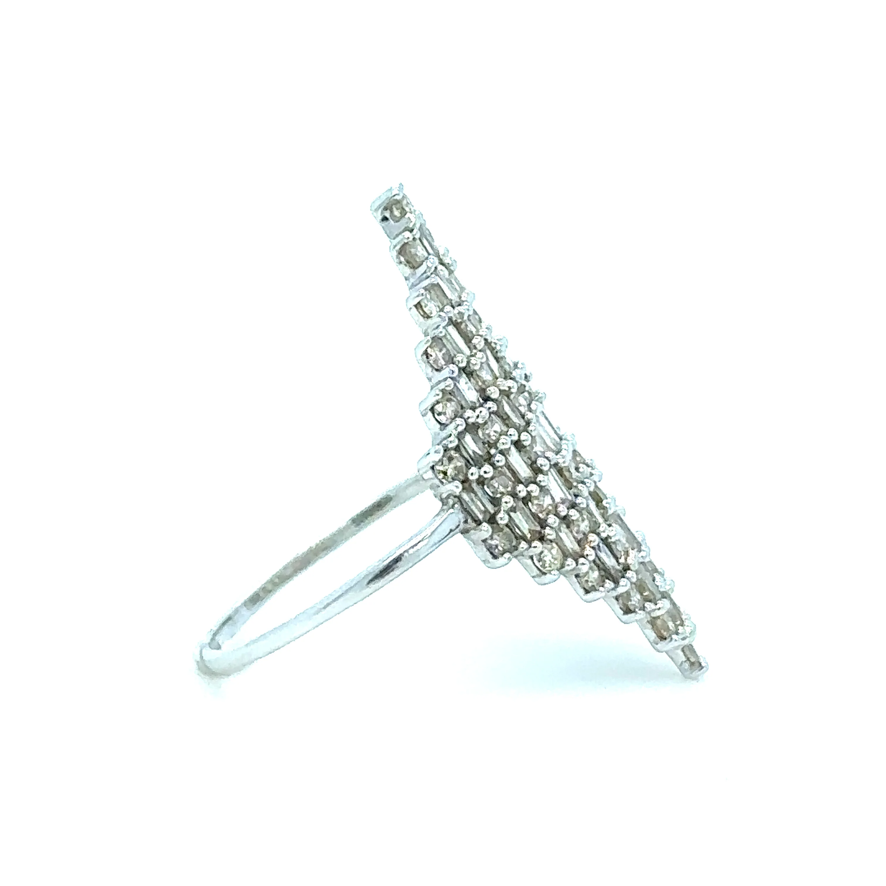 Bespoke Small Diamond Ring 1ct - Image 4