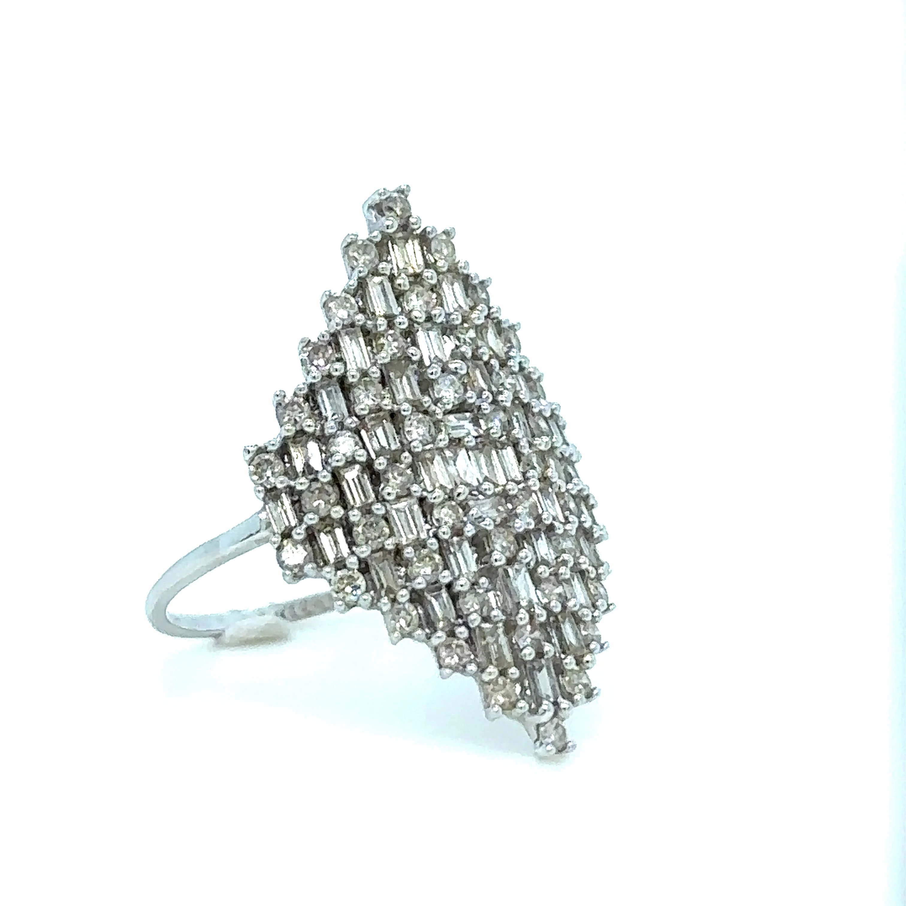 Bespoke Small Diamond Ring 1ct - Image 5