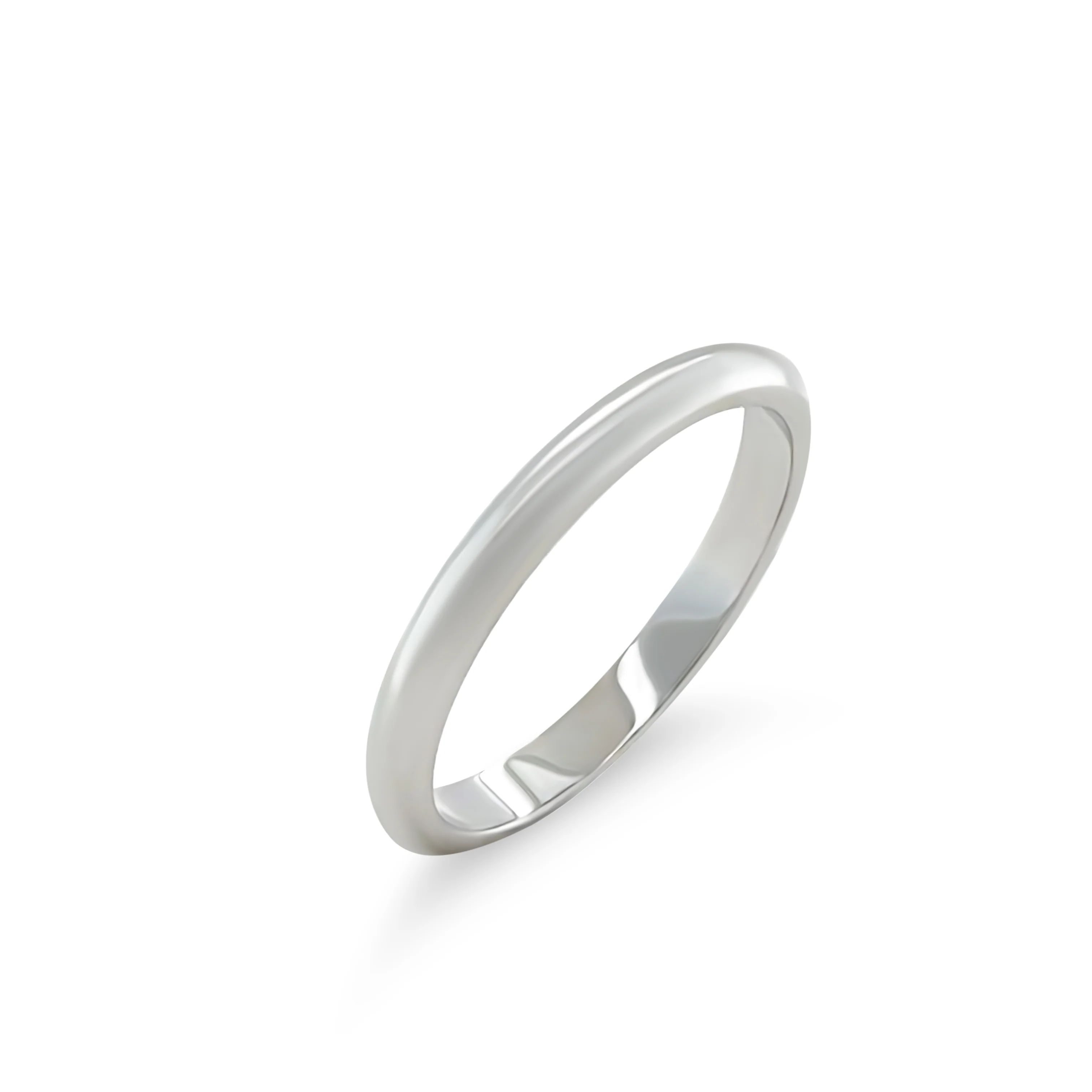 Bespoke 18ct White Gold Wedding Band 2.3g - Image 5