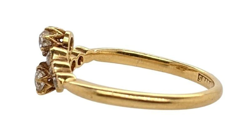 Antique Burmingham Diamond Ring - Image 3
