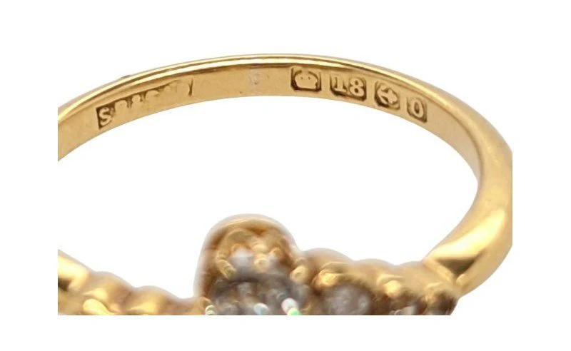 Antique Burmingham Diamond Ring - Image 5