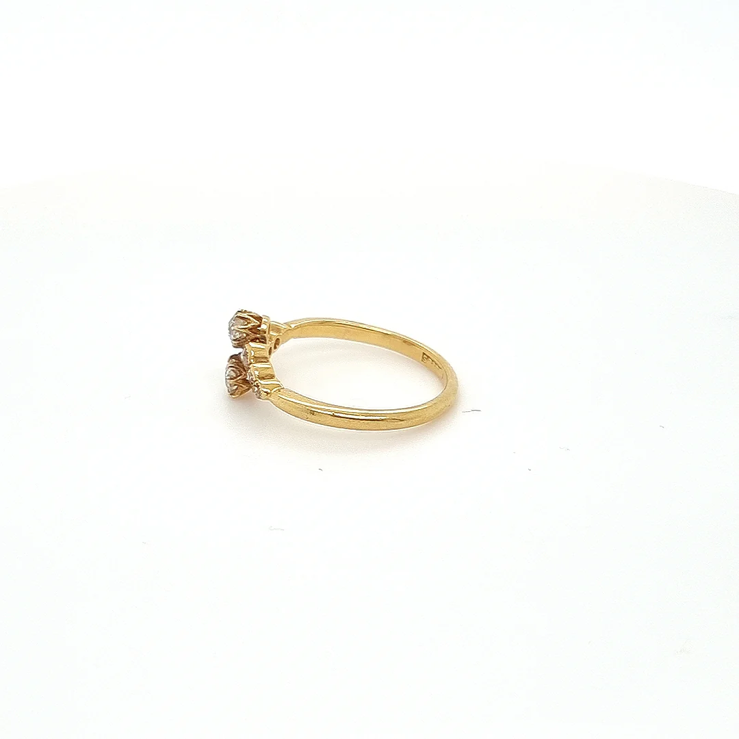 Antique Burmingham Diamond Ring - Image 7